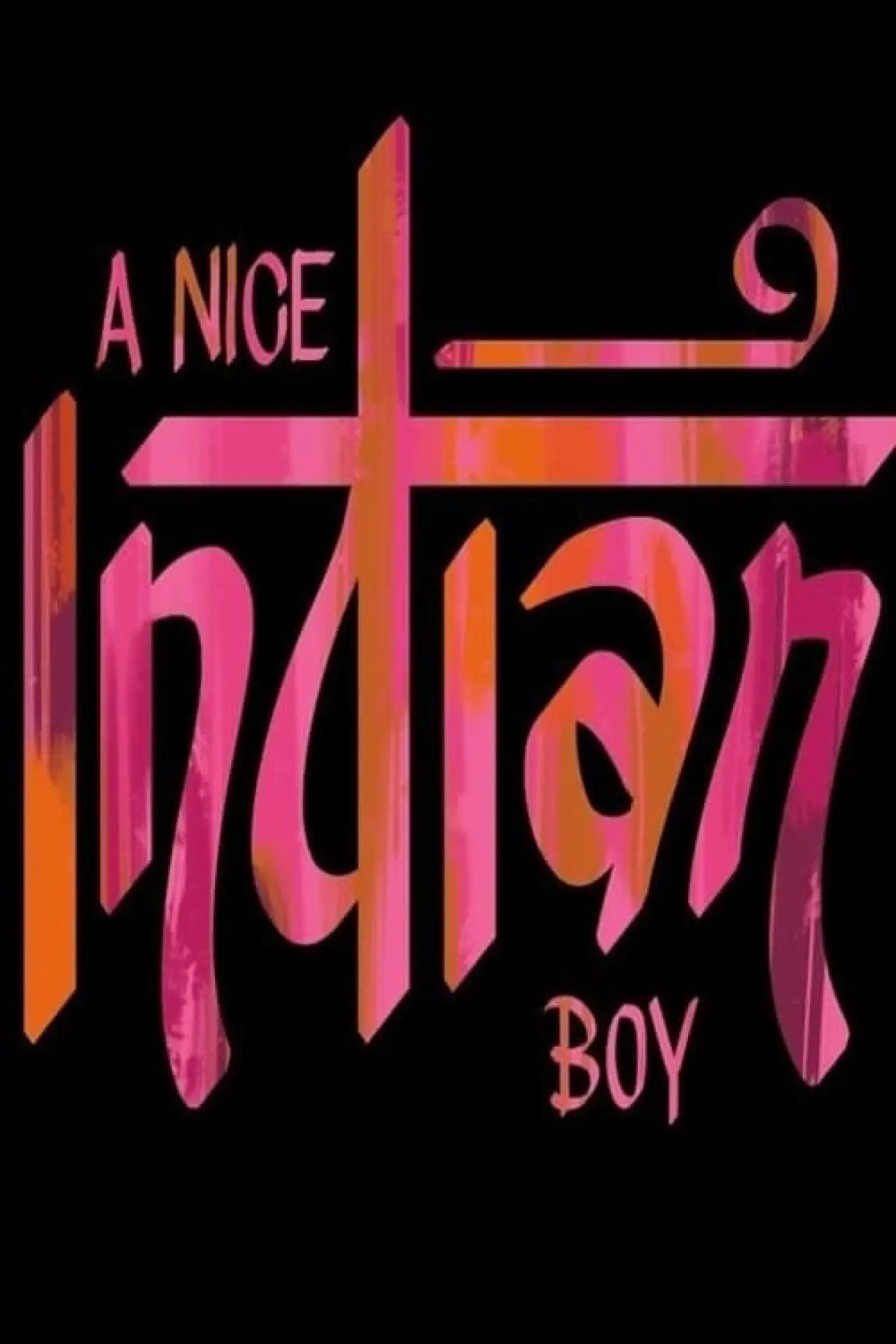 Plakat filmowy "A Nice Indian Boy"