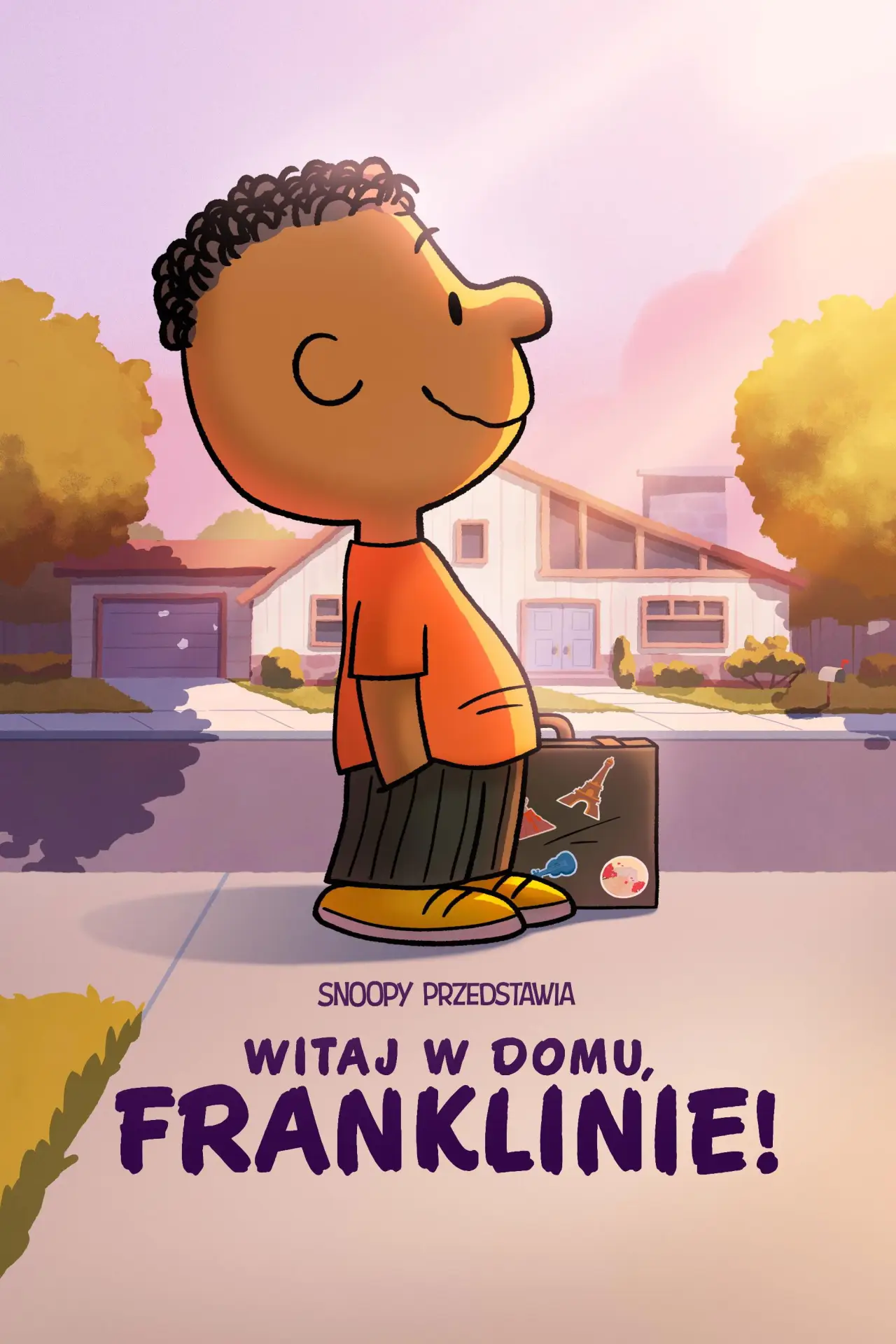 Plakat filmowy "Snoopy przedstawia: Witaj w domu, Franklinie!"