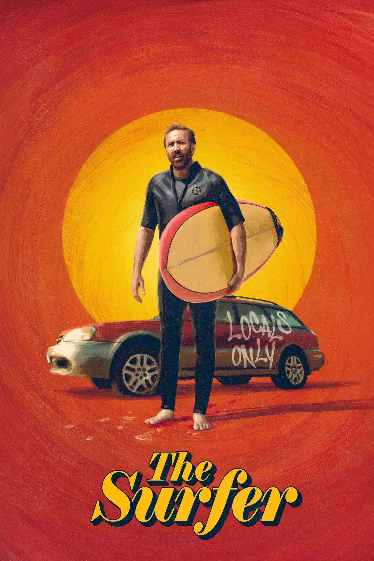 Plakat filmowy "Surfer"