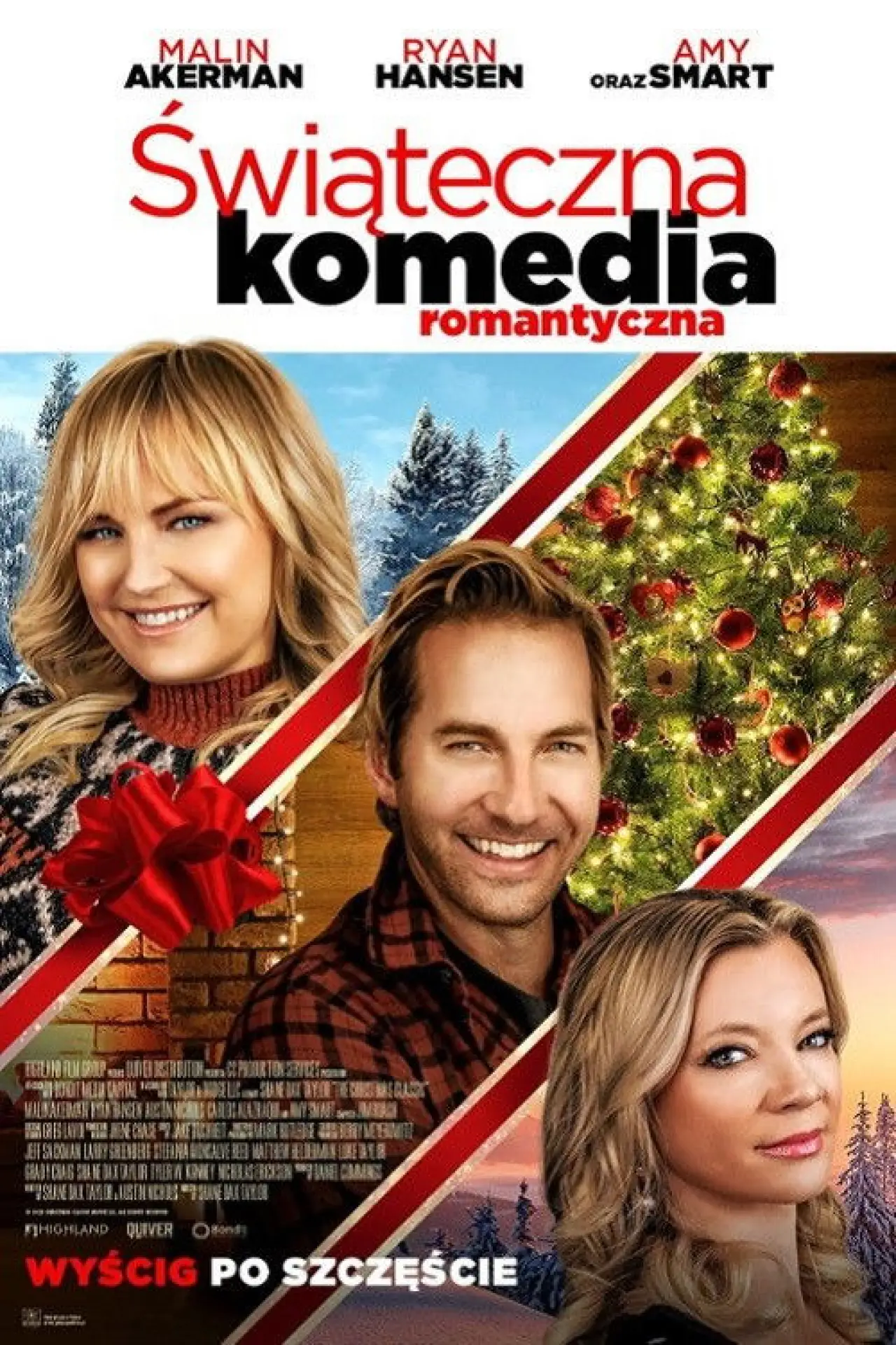 Plakat filmowy "Świąteczna komedia romantyczna"