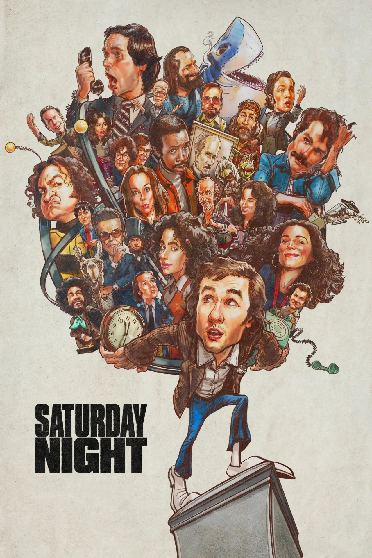 Plakat filmowy "Saturday Night"