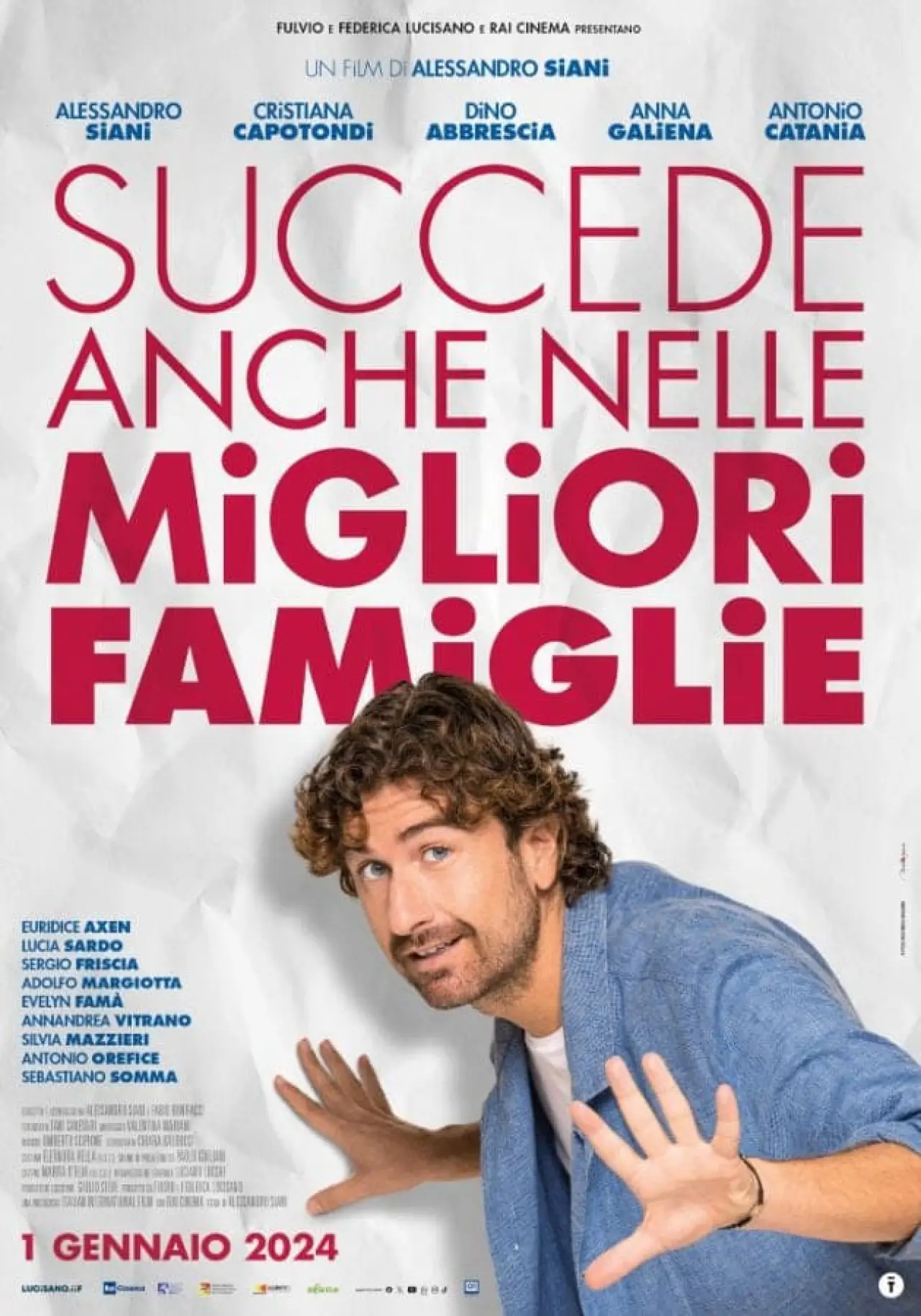 Plakat filmowy "Succede anche nelle migliori famiglie"