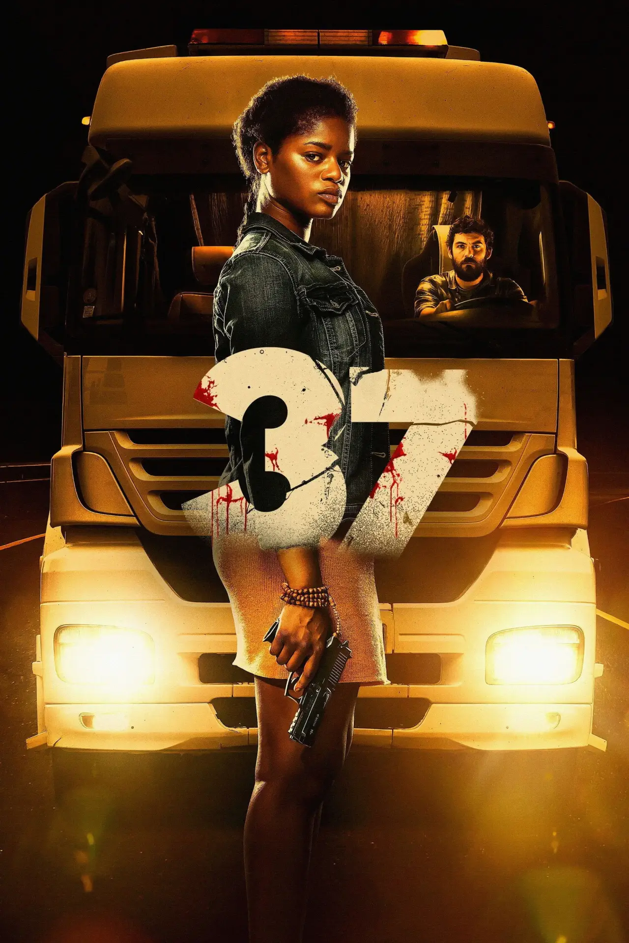 Plakat filmowy "Trzydzieści siedem"