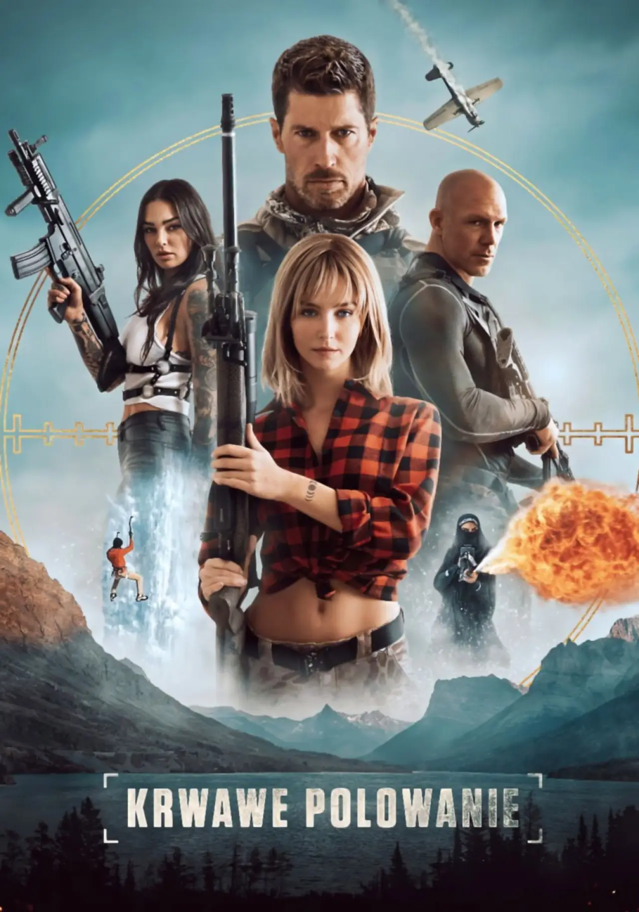 Plakat filmowy "Krwawe polowanie"