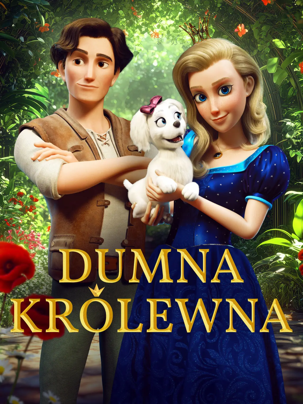 Plakat filmowy "Dumna królewna"