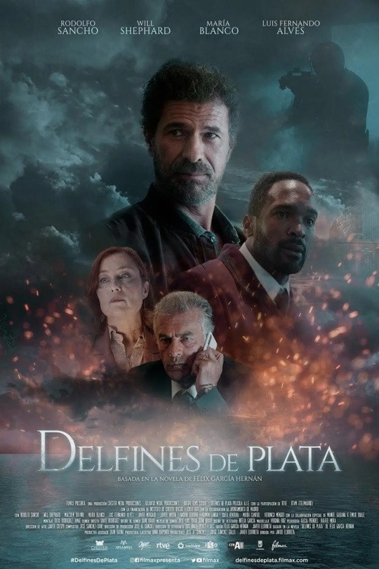 Plakat filmowy "Delfines de plata"