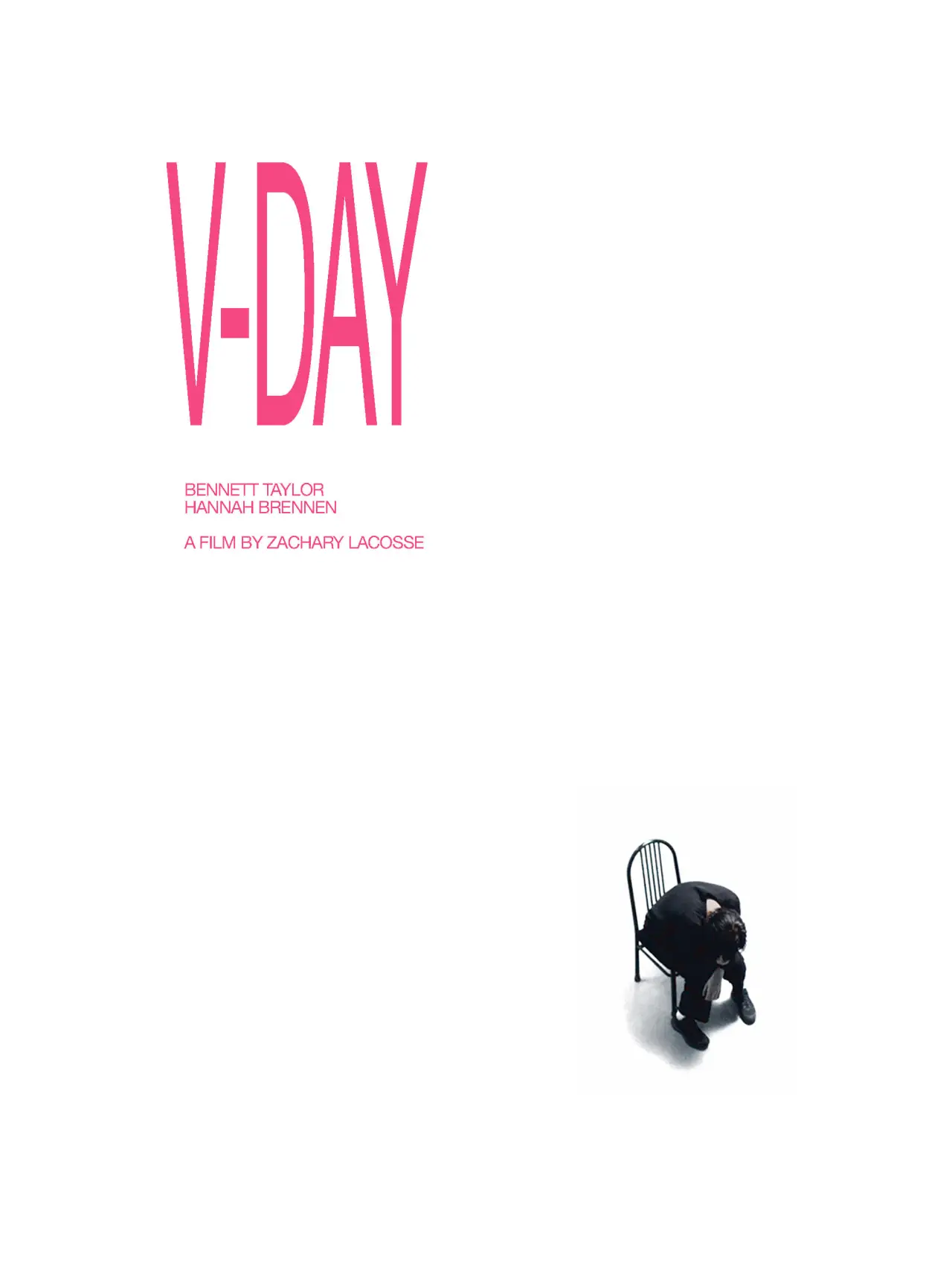 Plakat filmowy "V-DAY"