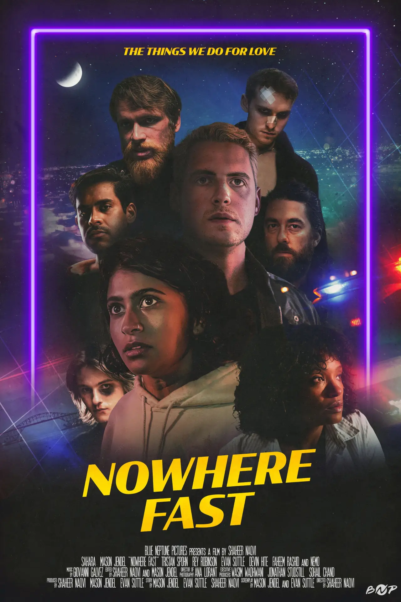 Plakat filmowy "Nowhere Fast"