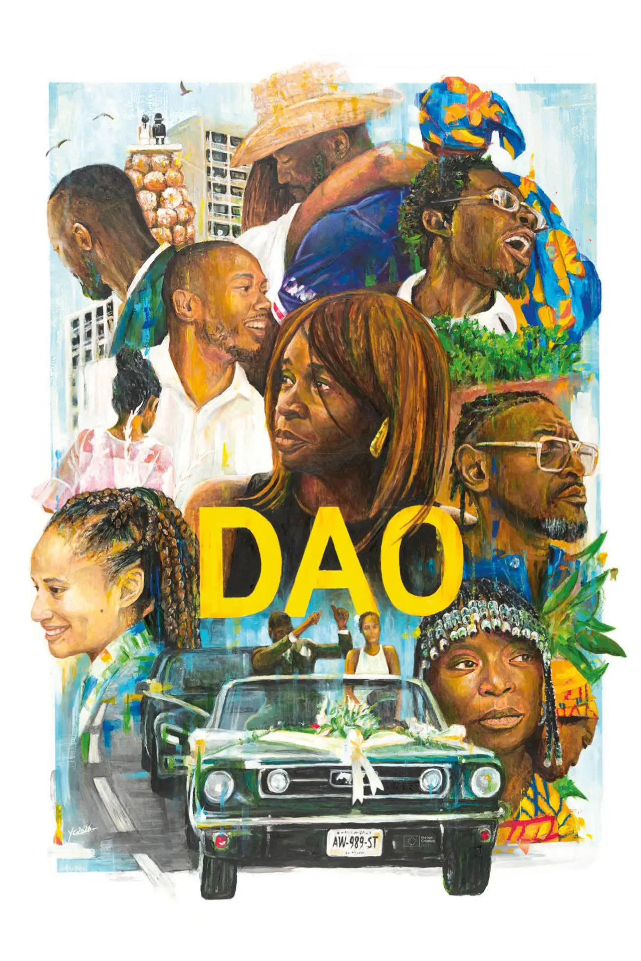 Plakat filmowy "Dao"