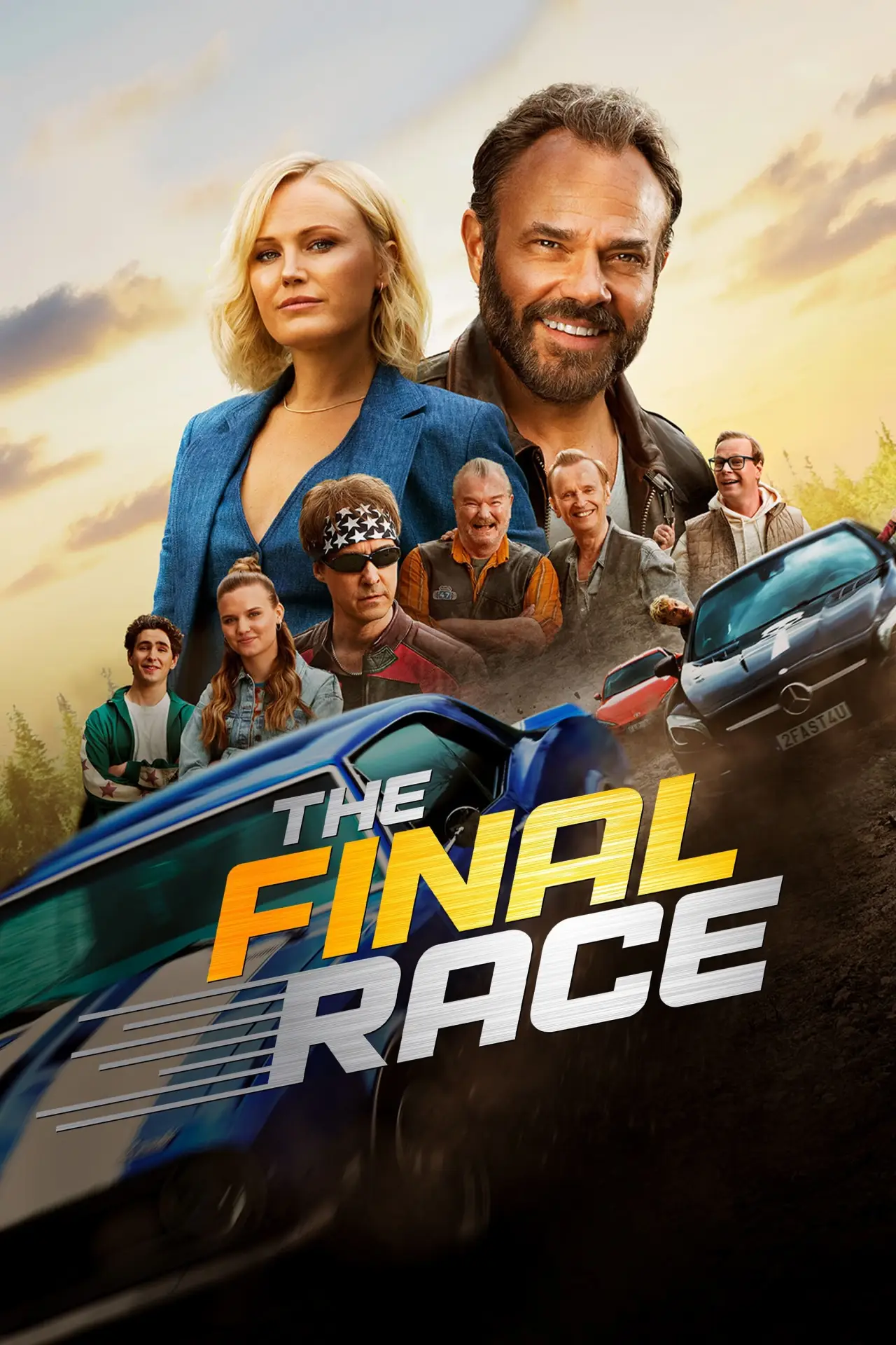 Plakat filmowy "Ett sista race"