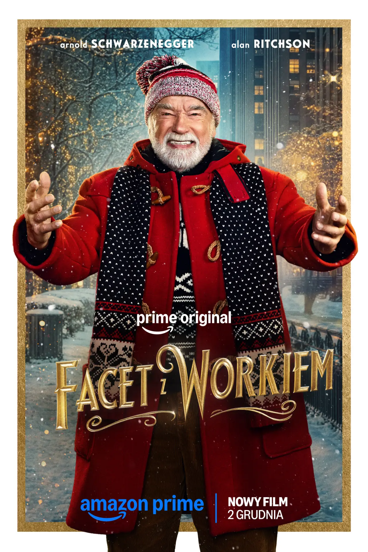 Plakat filmowy "Facet z Workiem"