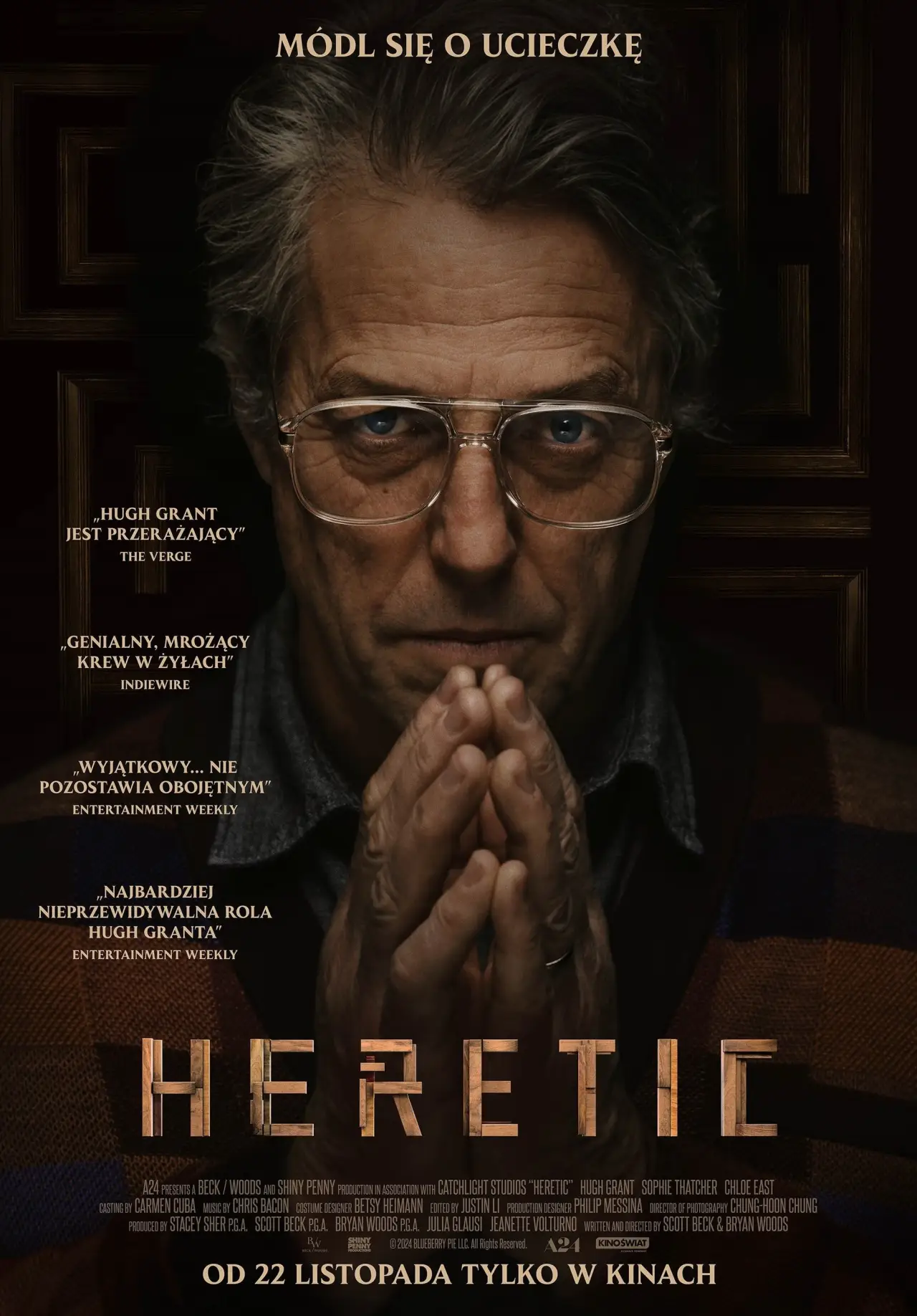 Plakat filmowy "Heretyk"