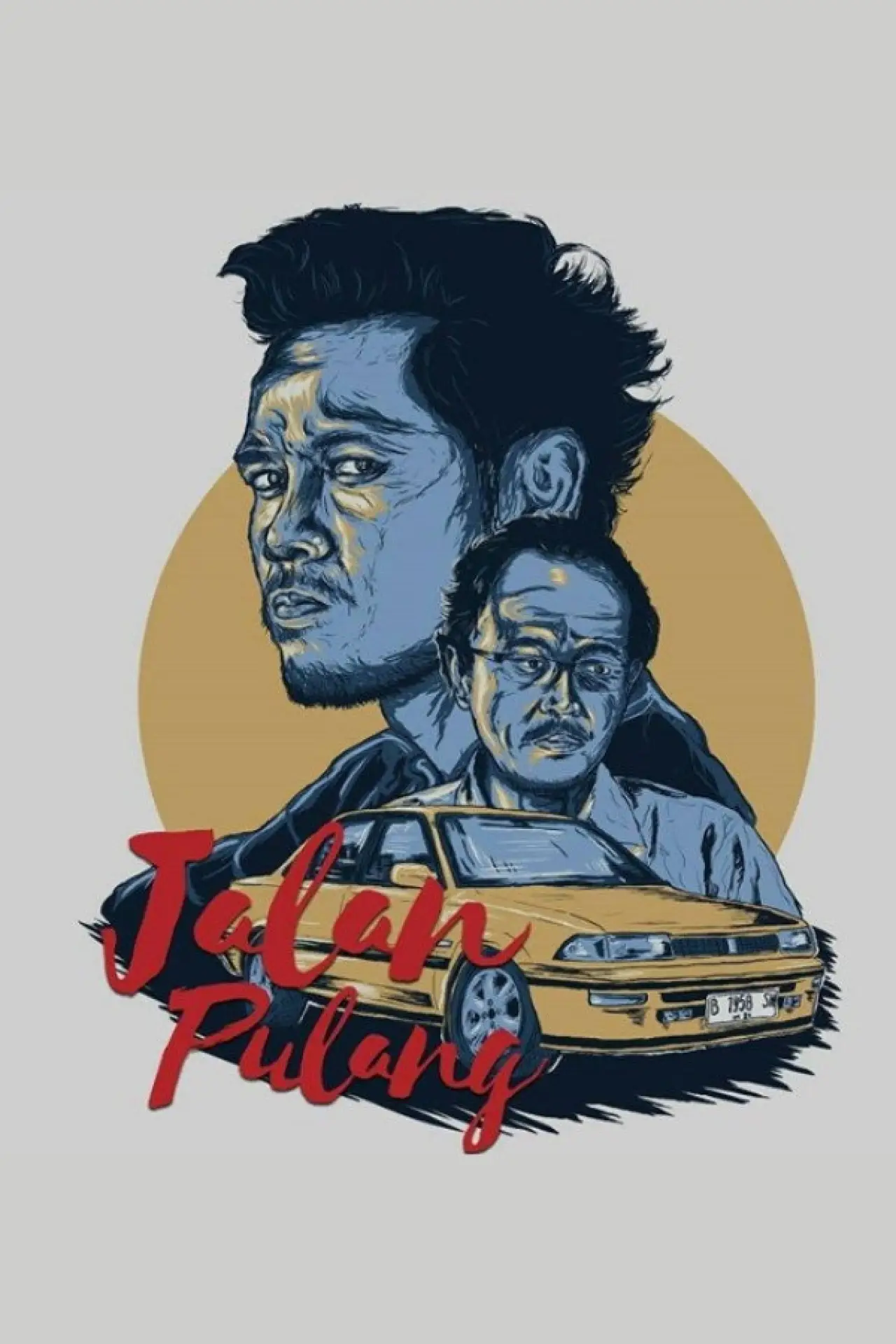 Plakat filmowy "Jalan Pulang"