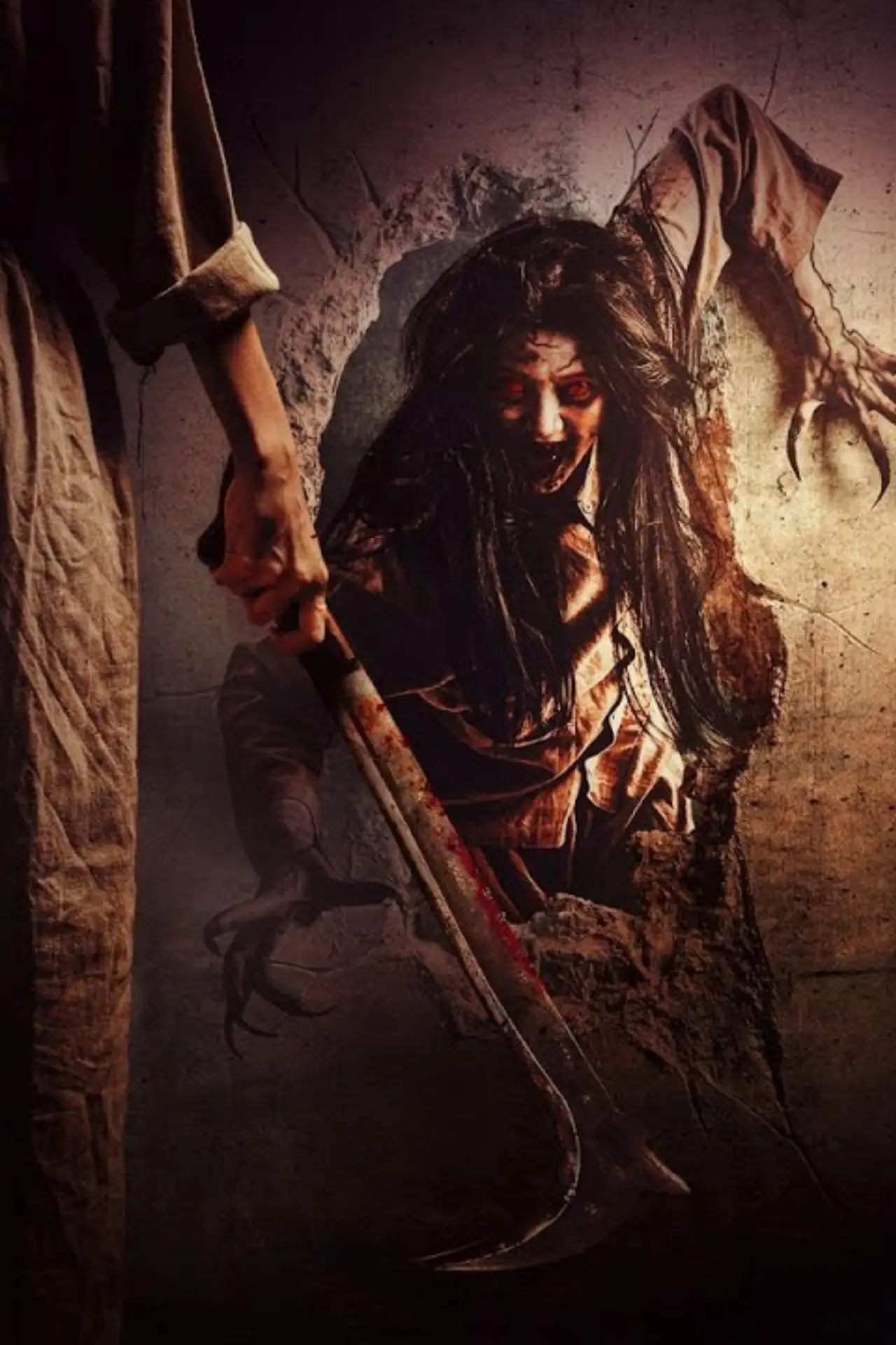 Plakat filmowy "Penjagal Iblis: Dosa Turunan"