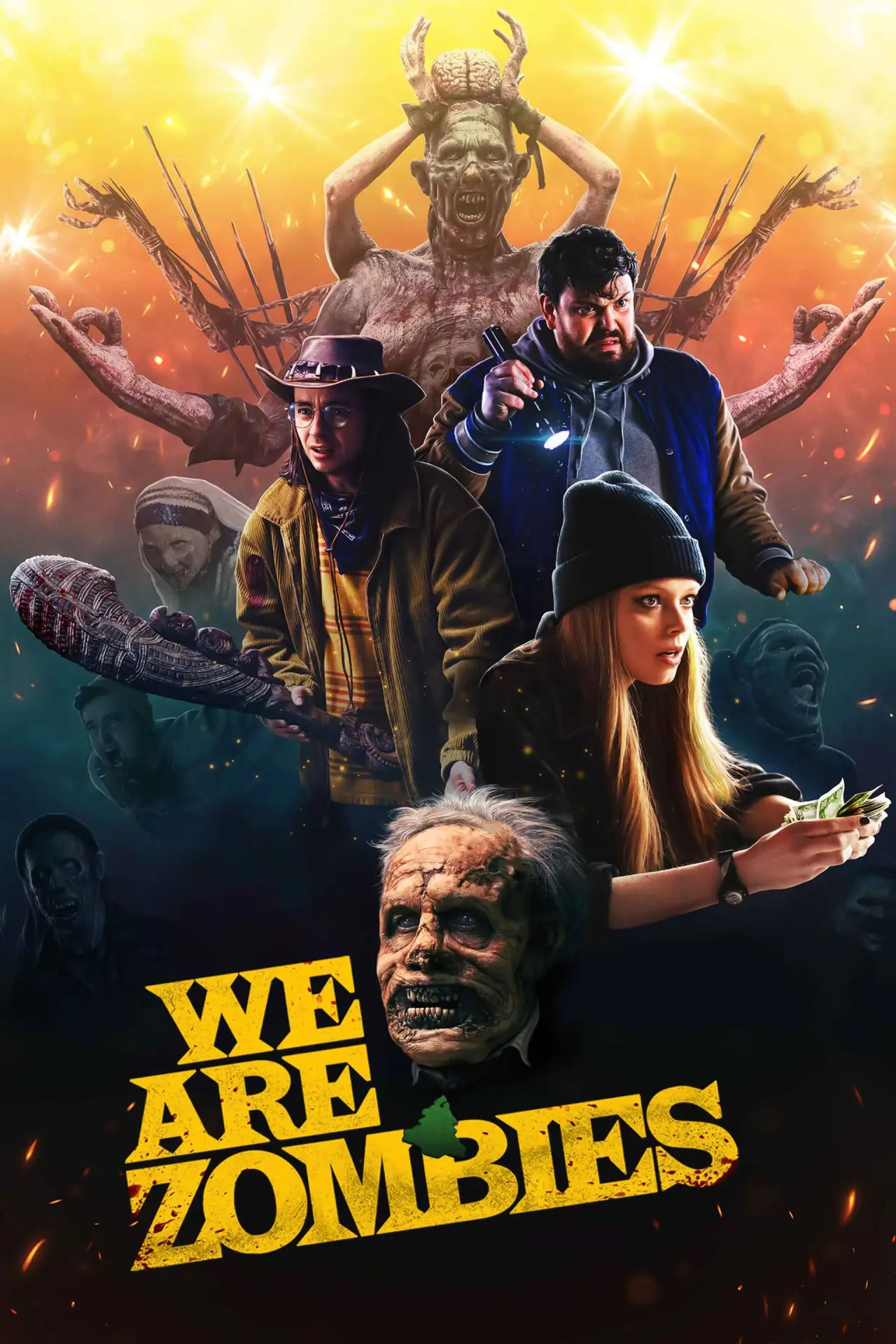 Plakat filmowy "We Are Zombies"