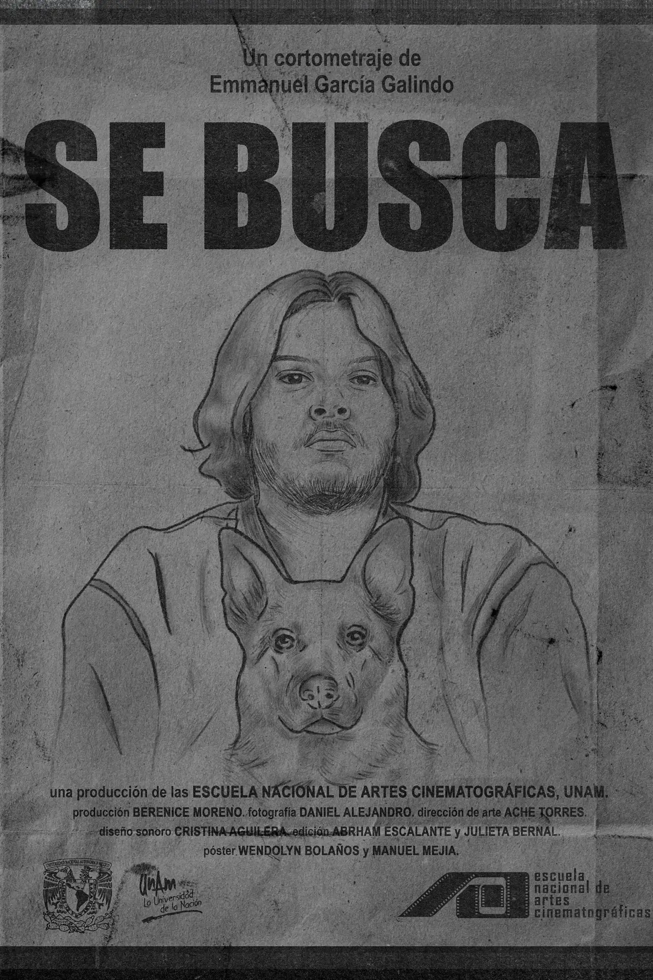 Plakat filmowy "Se Busca"