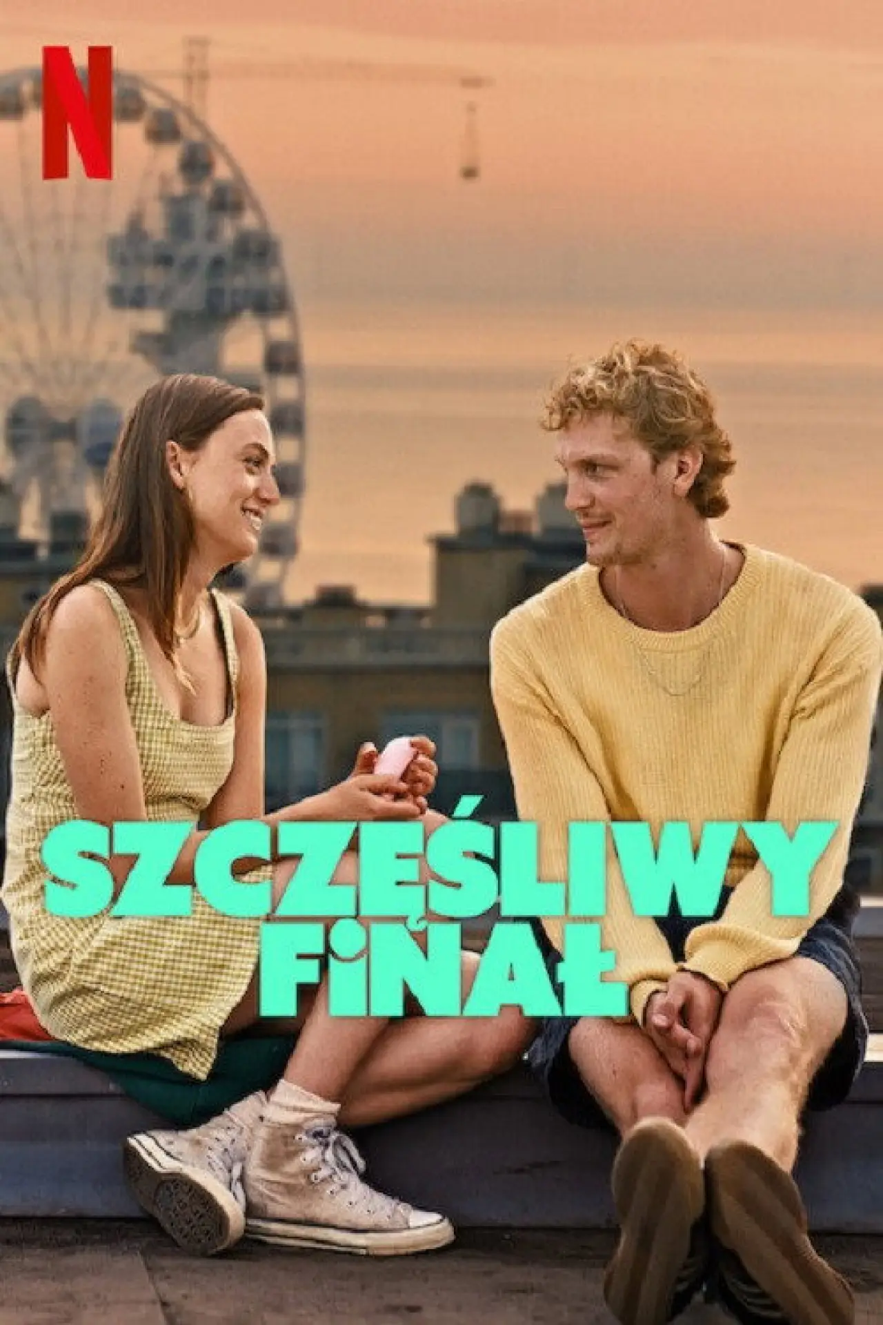 Plakat filmowy "Szczęśliwy finał"