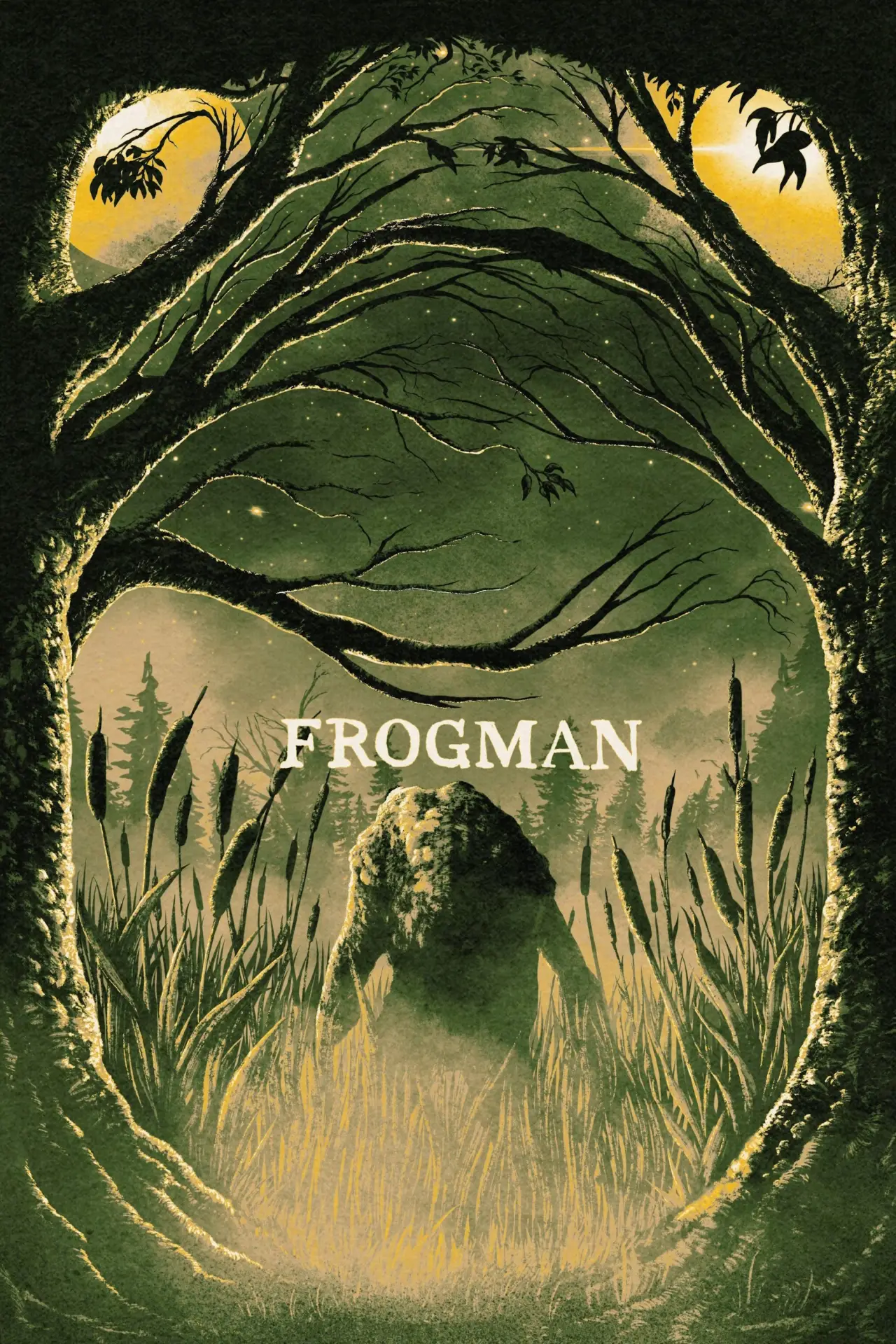 Plakat filmowy "Frogman"