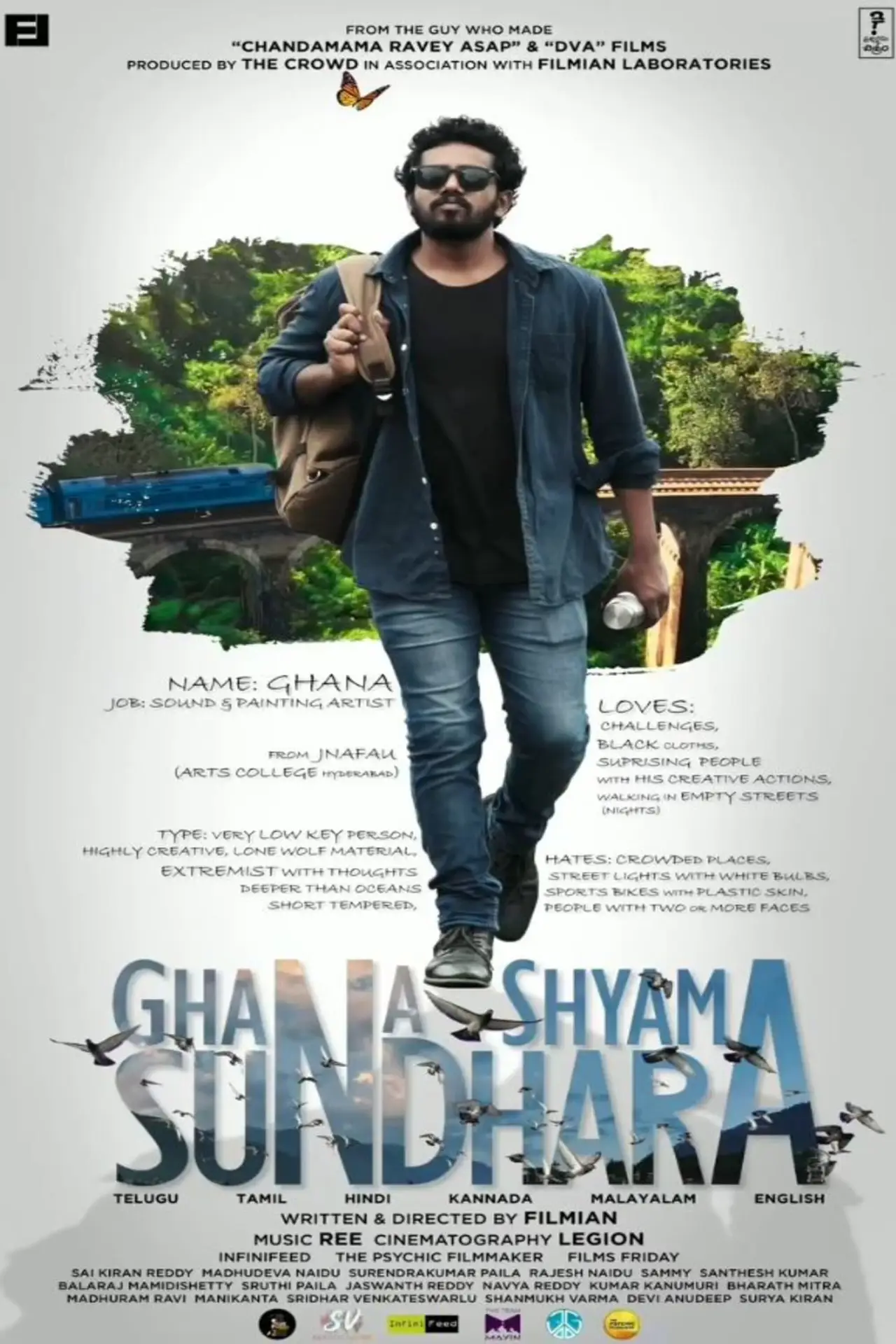 Plakat filmowy "Ghana Shyama Sundara"