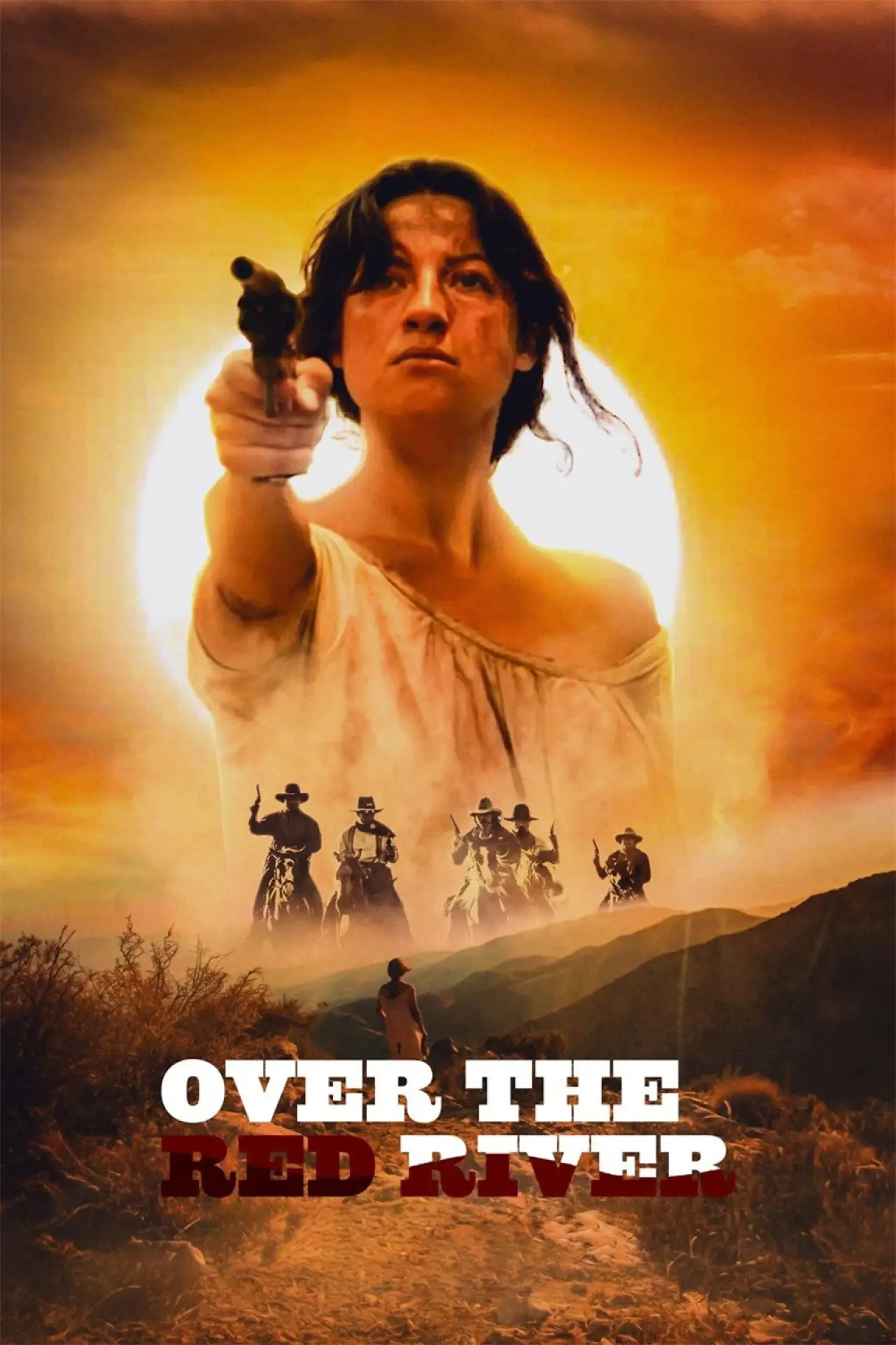 Plakat filmowy "Over The Red River"