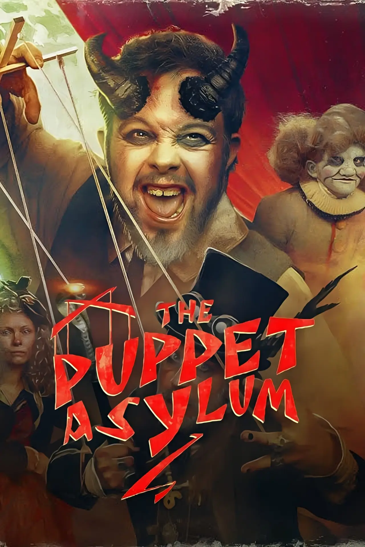 Plakat filmowy "The Puppet Asylum"