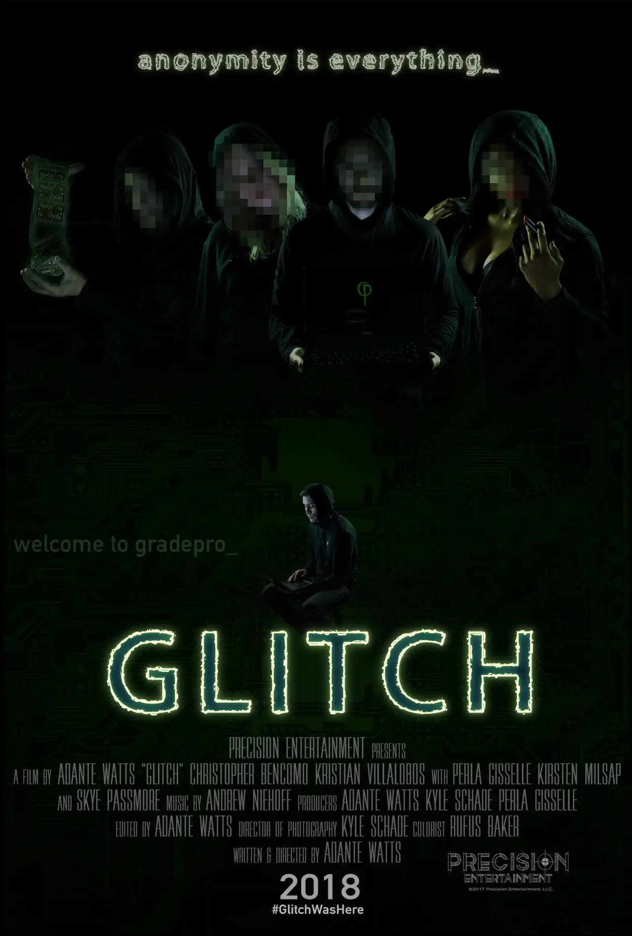 Plakat filmowy "Glitch"
