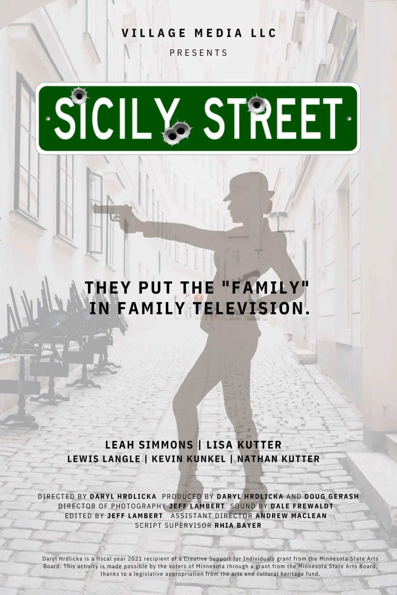Plakat filmowy "Sicily Street"