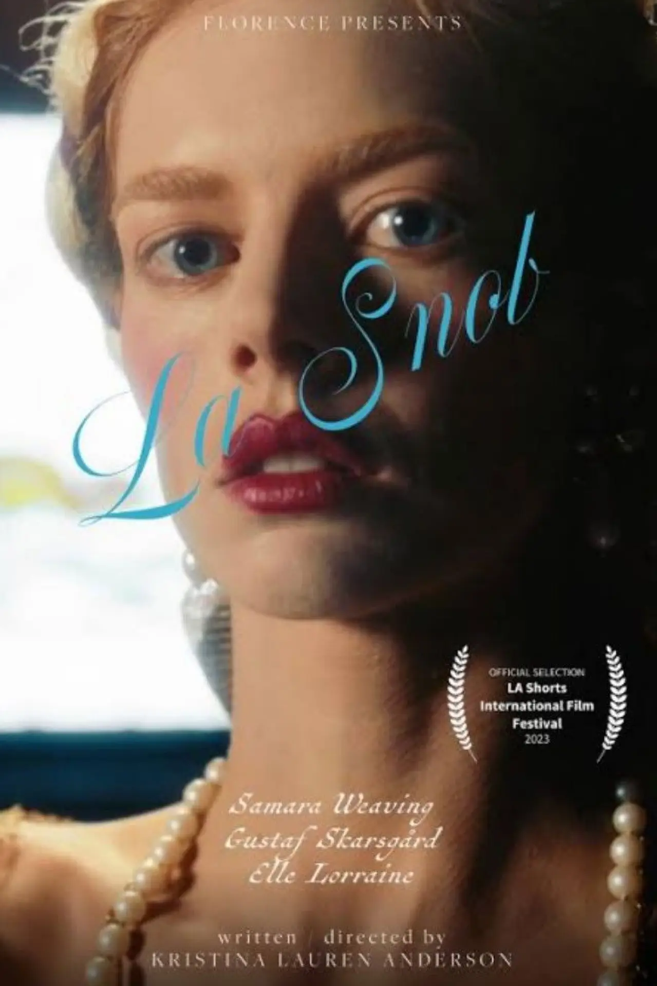 Plakat filmowy "La Snob"