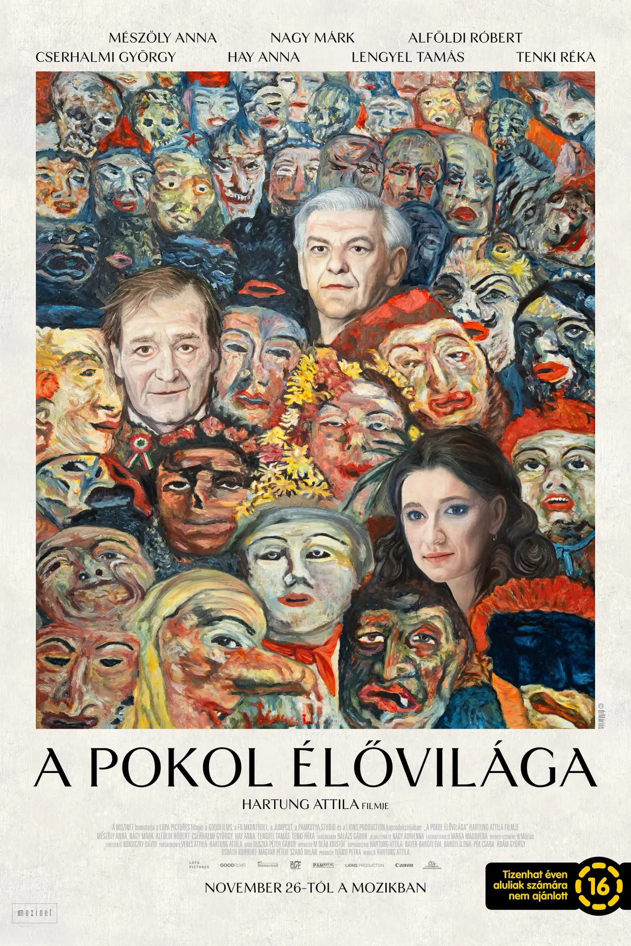 Plakat filmowy "A pokol élővilága"