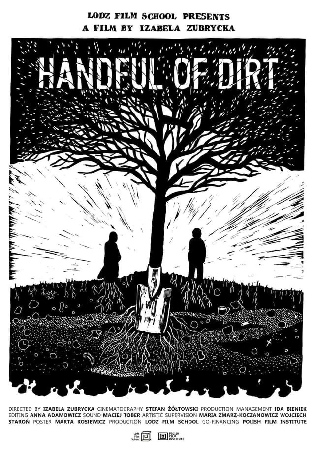 Plakat filmowy "Garstka ziemi"