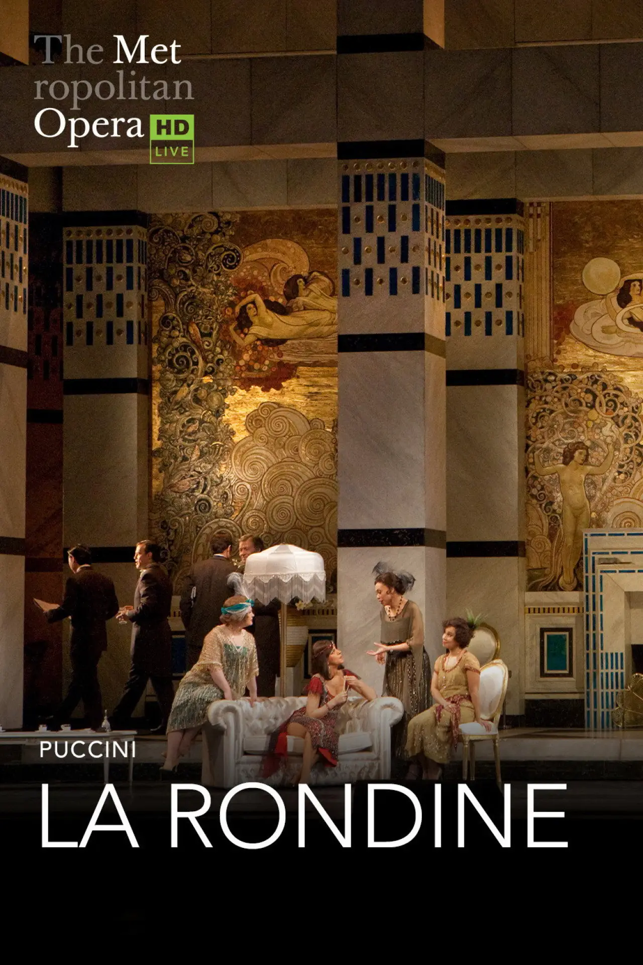 Plakat filmowy "The Metropolitan Opera: La Rondine"