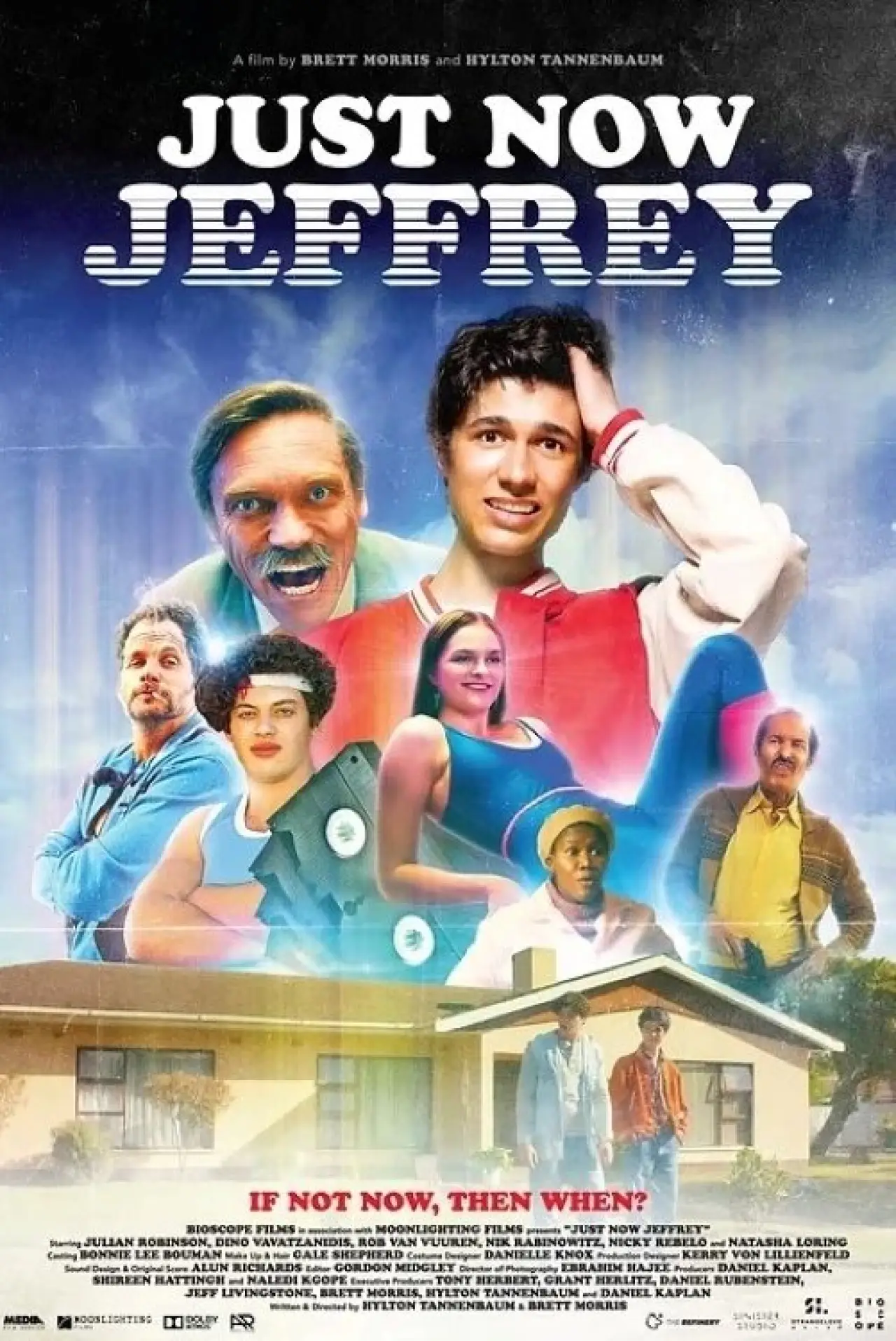 Plakat filmowy "Just Now Jeffrey"