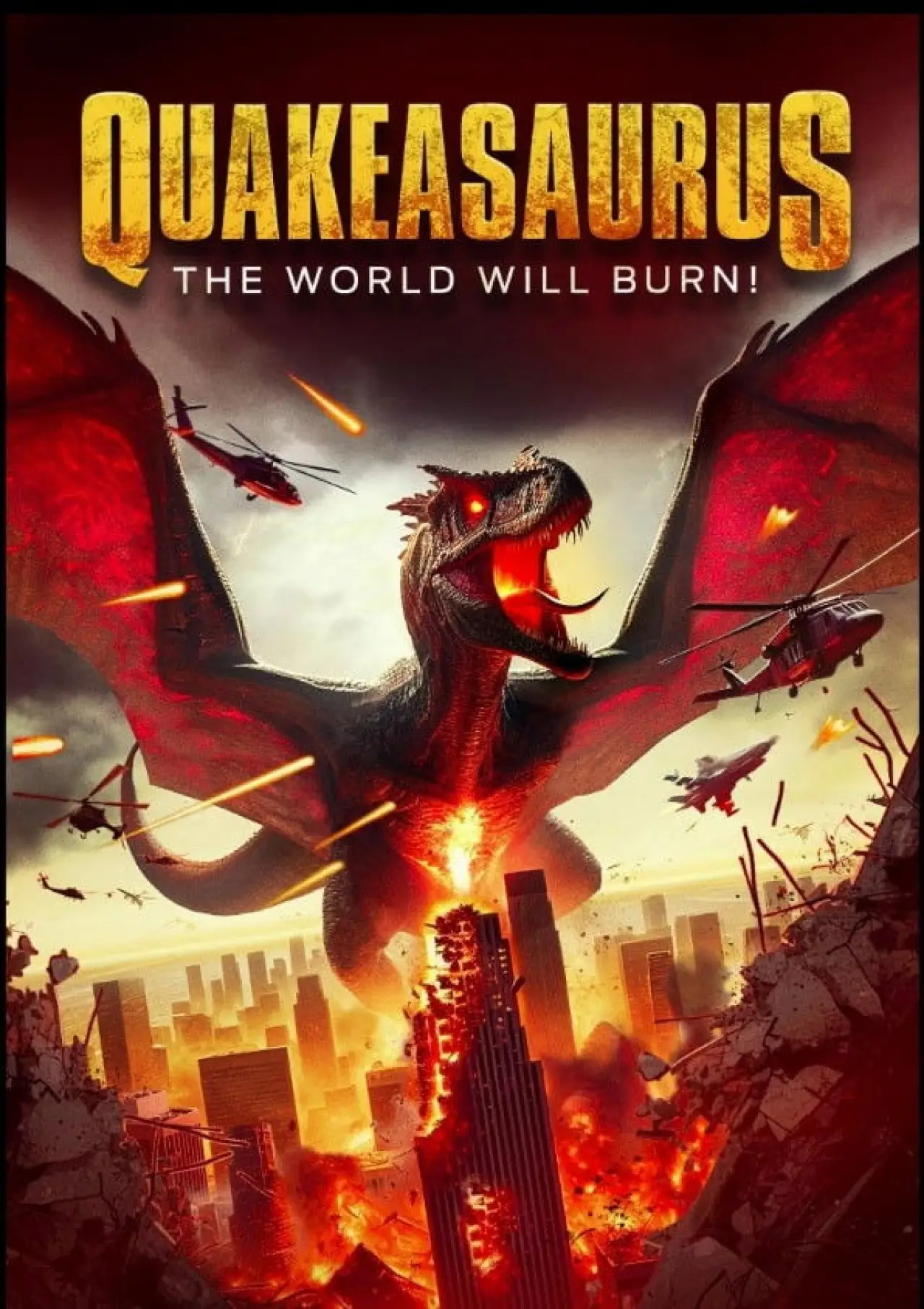 Plakat filmowy "Quakeasaurus"