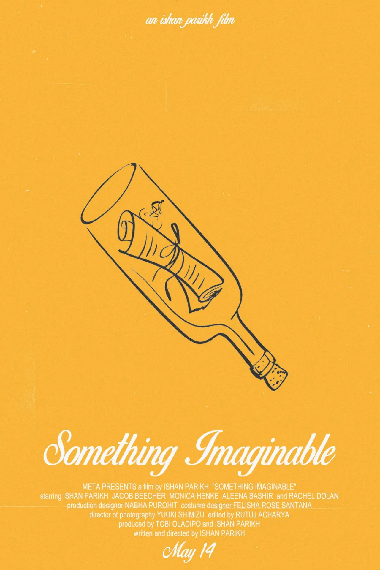 Plakat filmowy "Something Imaginable"