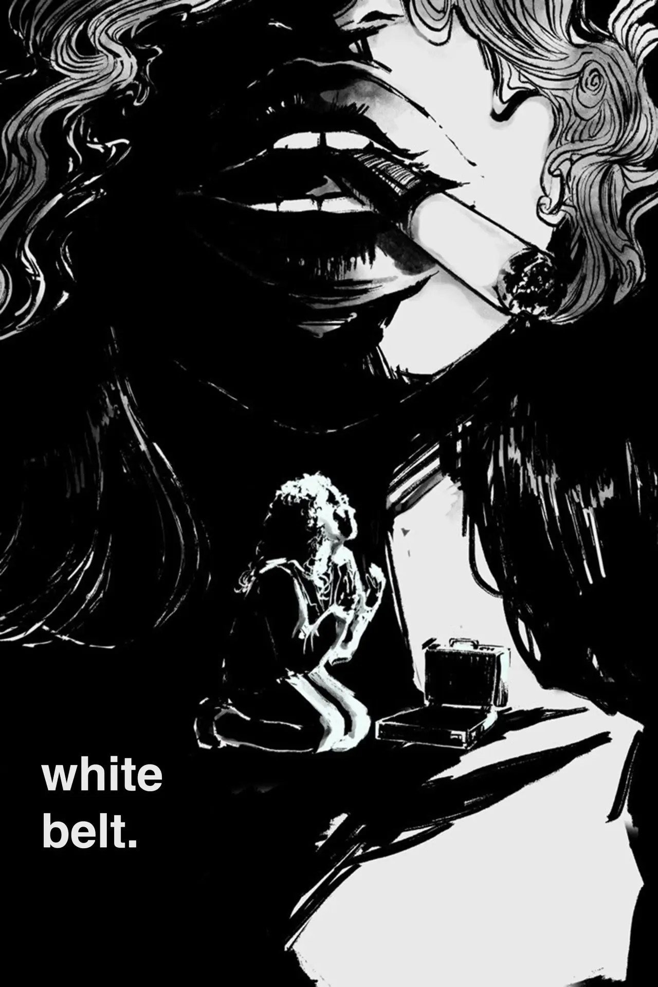 Plakat filmowy "White Belt"
