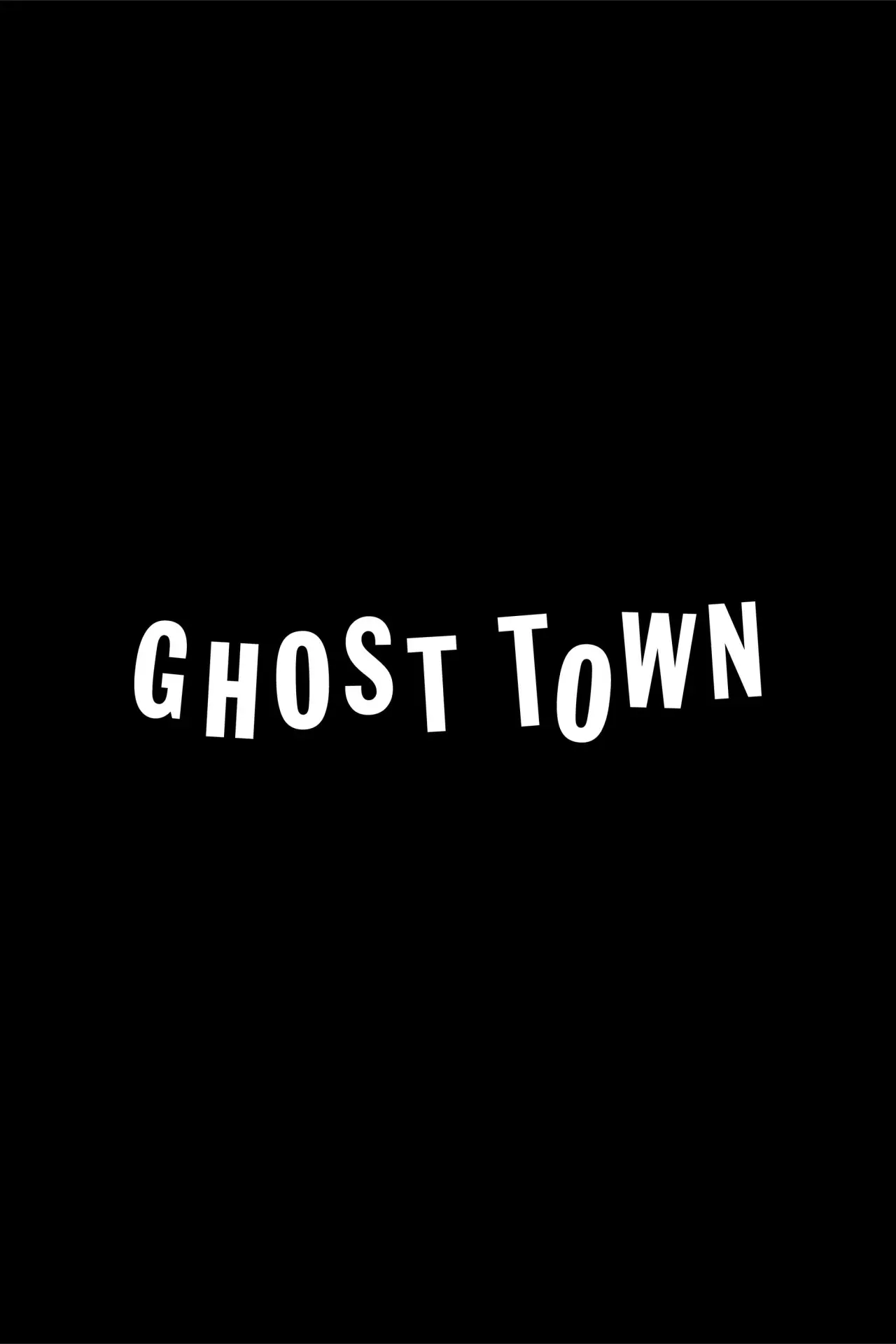 Plakat filmowy "Ghost Town"