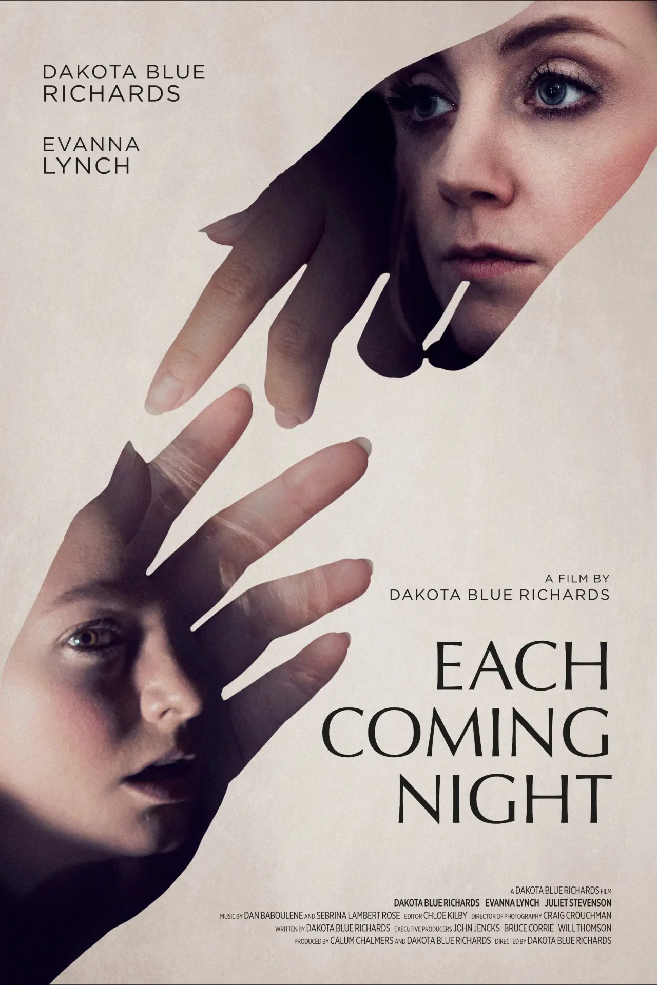 Plakat filmowy "Each Coming Night"