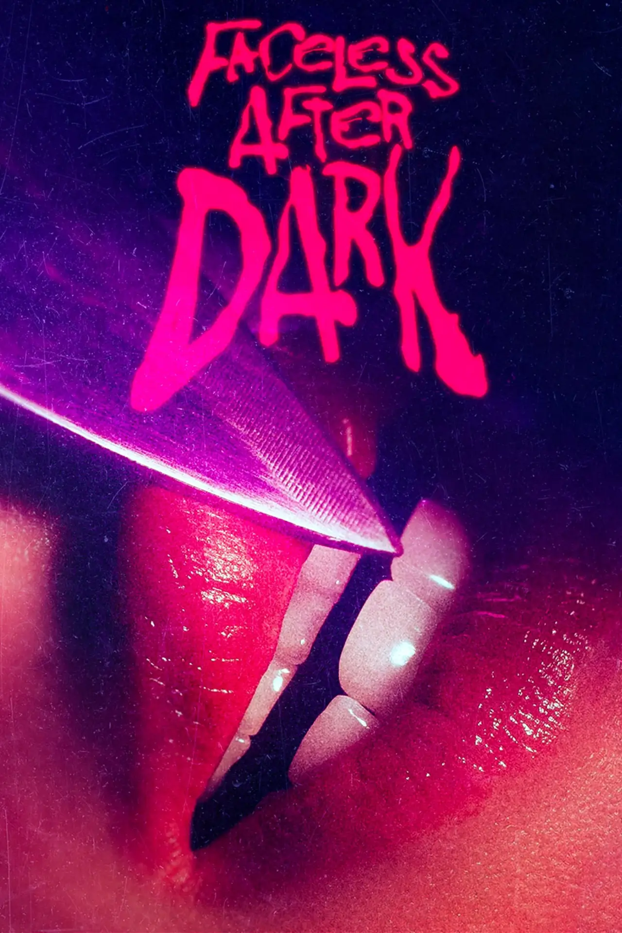 Plakat filmowy "Faceless After Dark"