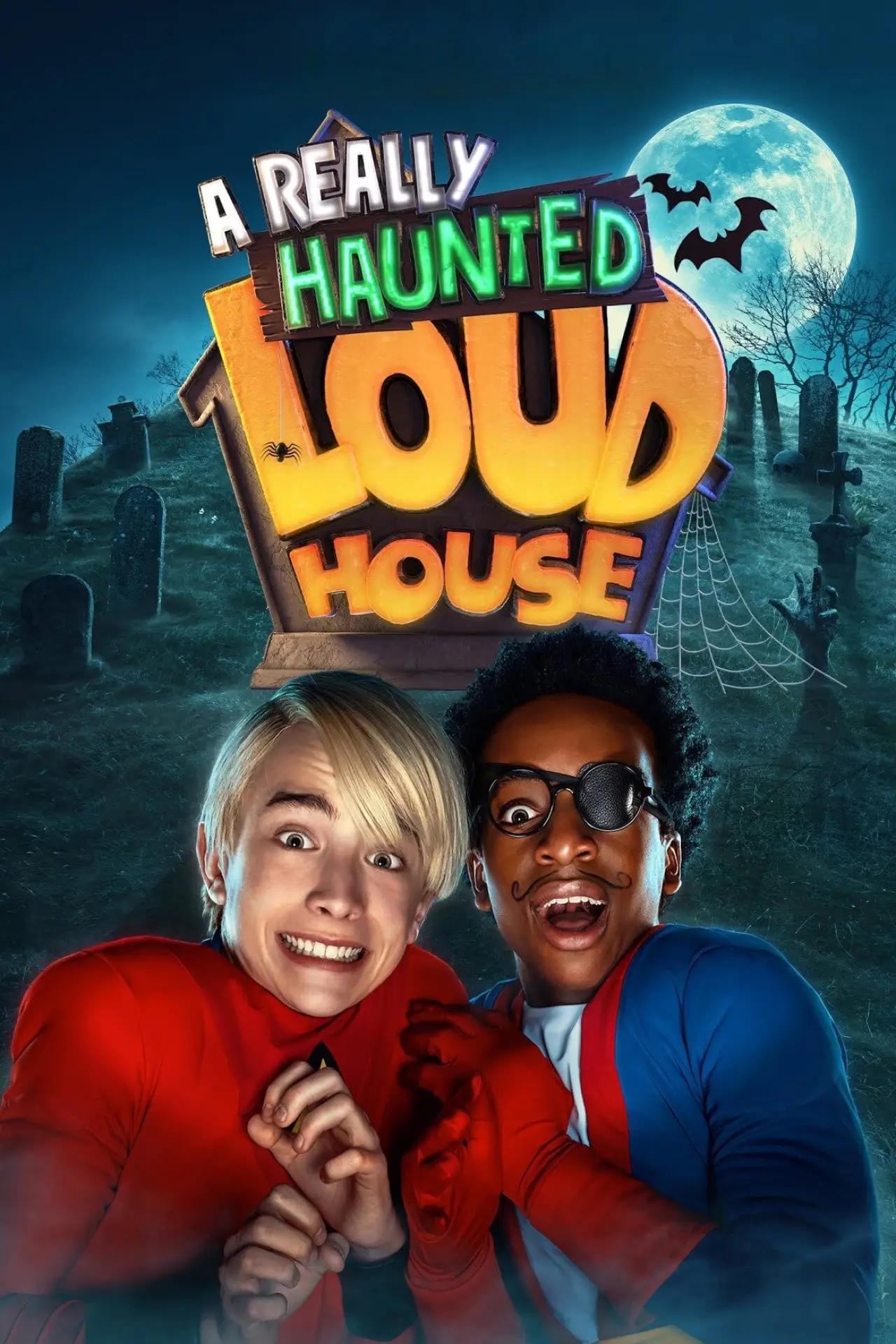 Plakat filmowy "A Really Haunted Loud House"