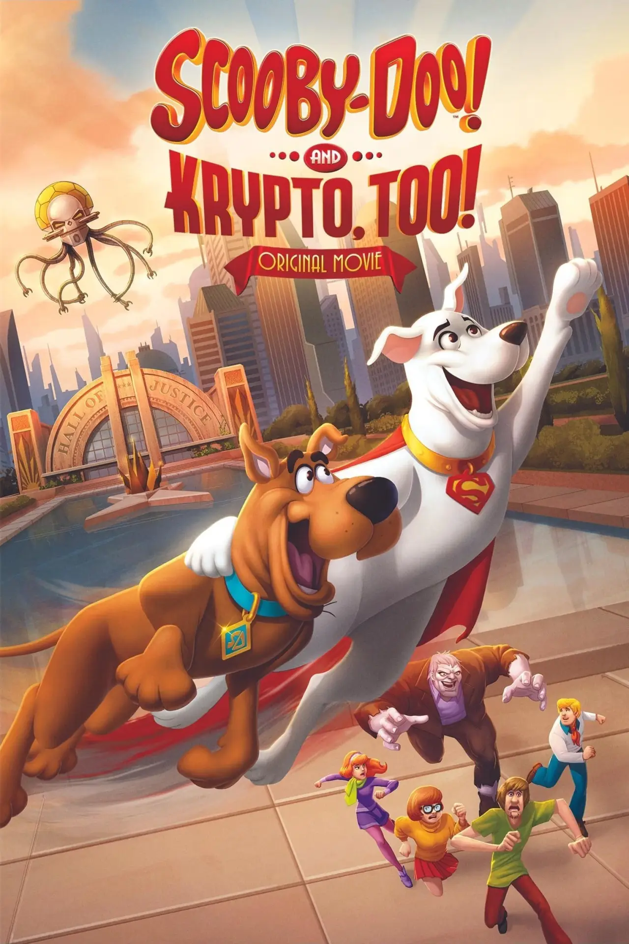 Plakat filmowy "Scooby-Doo i Superpies!"