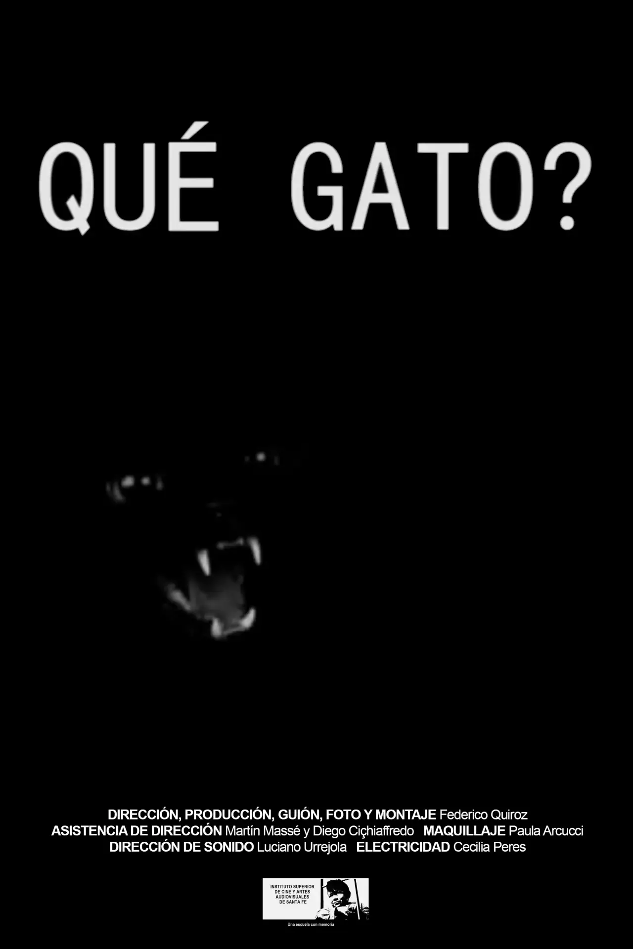 Plakat filmowy "Qué gato?"