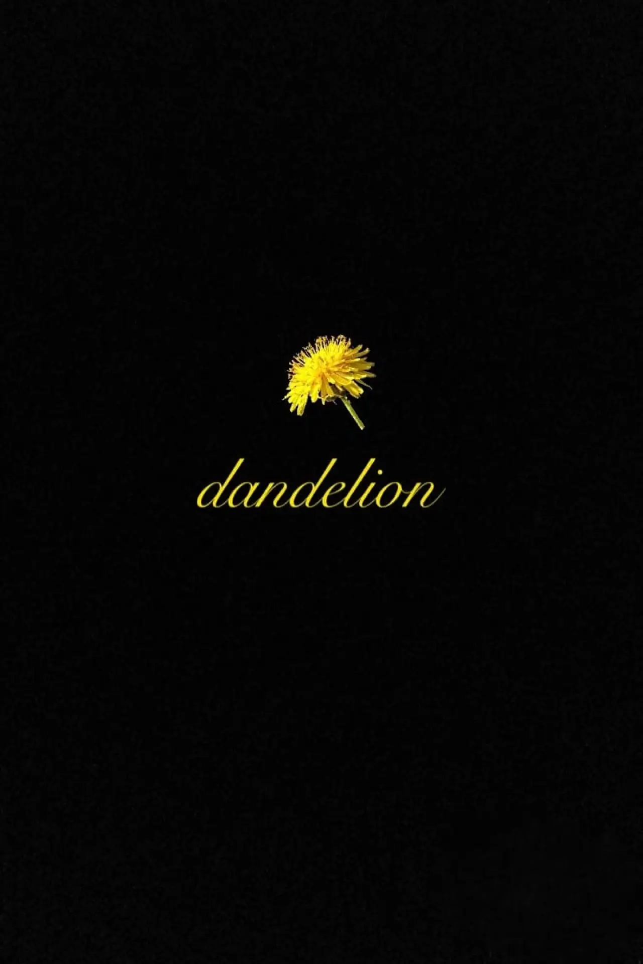Plakat filmowy "Dandelion"