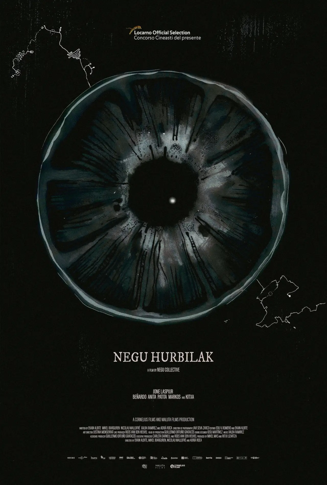 Plakat filmowy "Negu hurbilak"