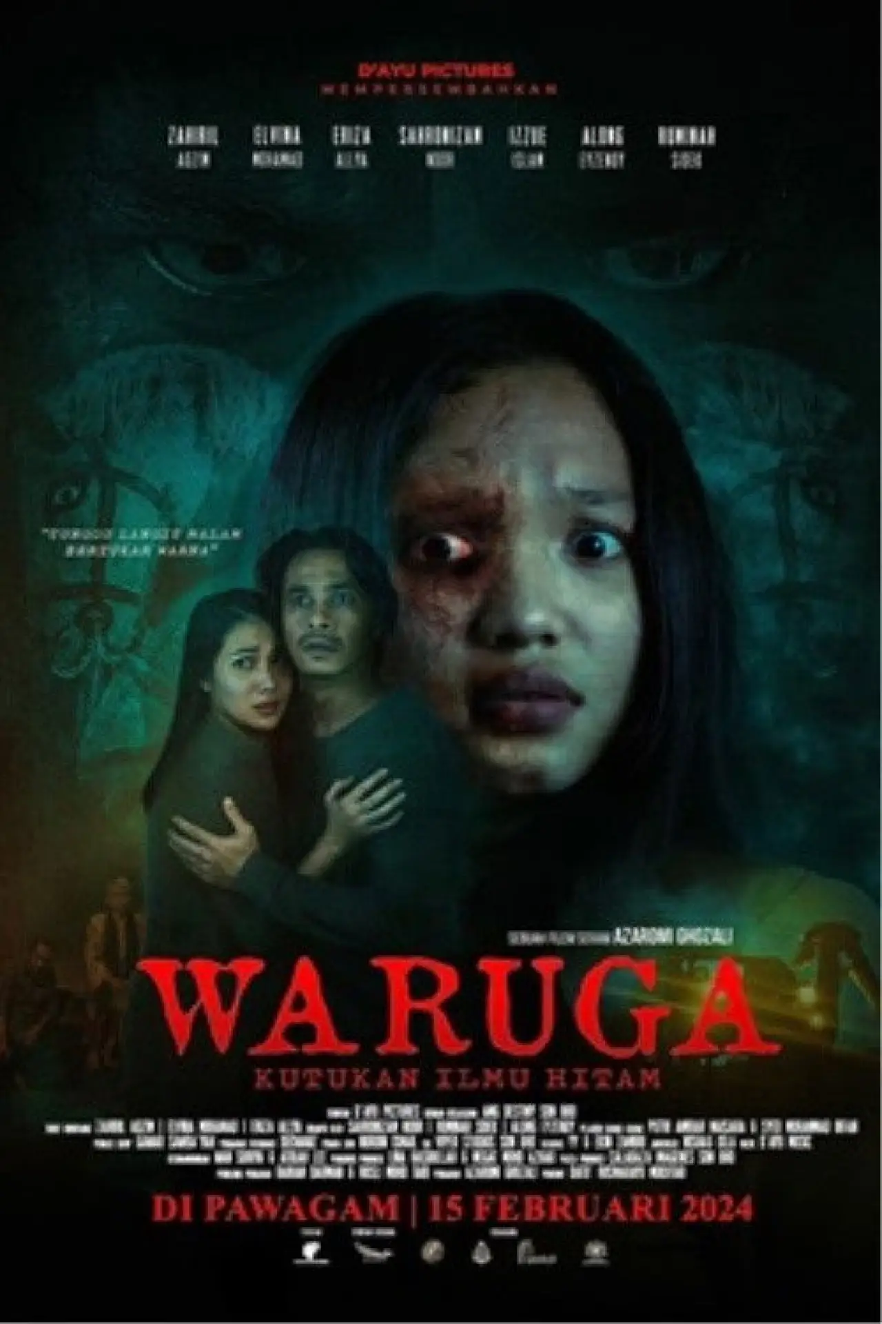 Plakat filmowy "Waruga: Kutukan Ilmu Hitam"