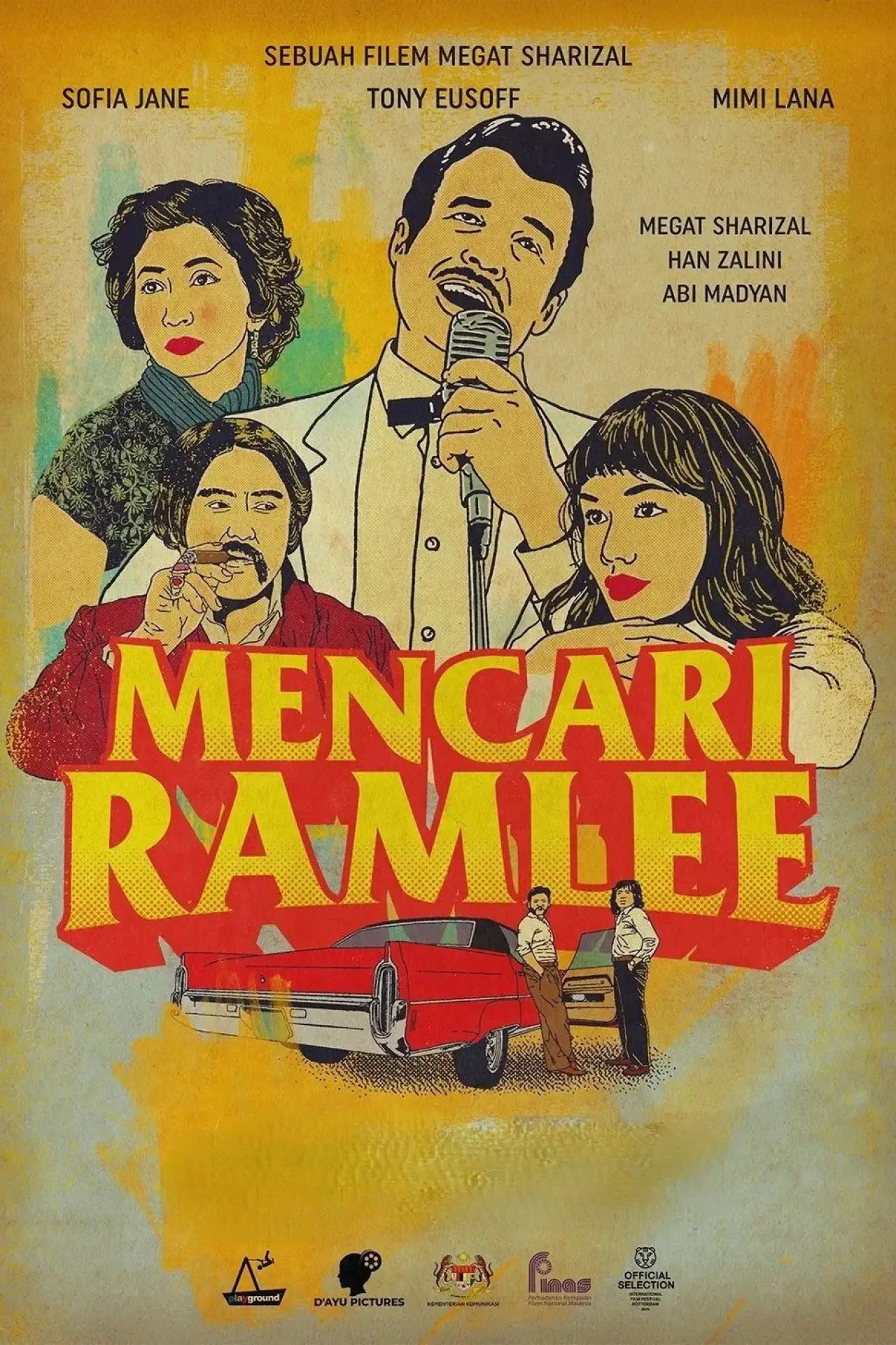 Plakat filmowy "Mencari Ramlee"