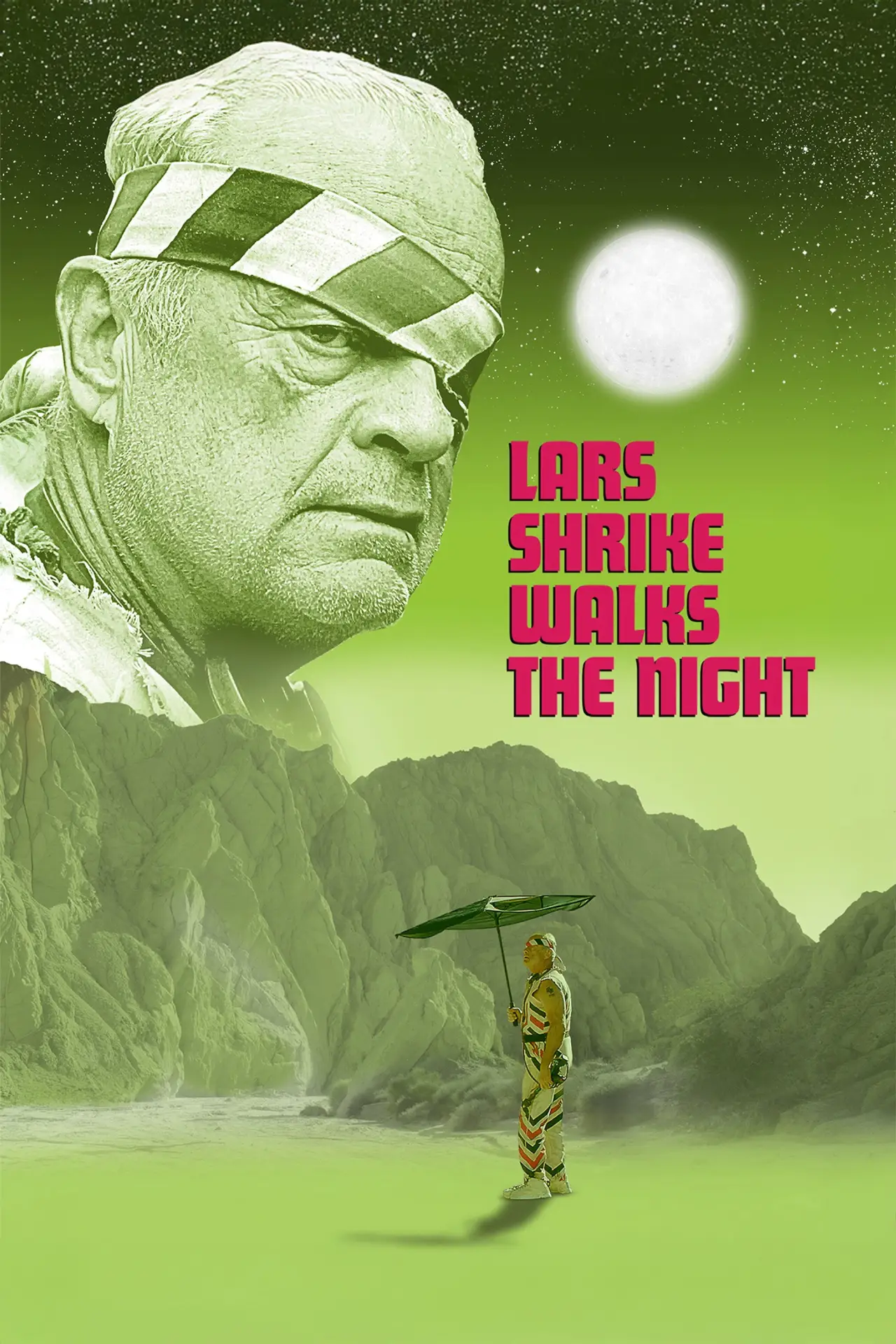 Plakat filmowy "Lars Shrike Walks the Night"