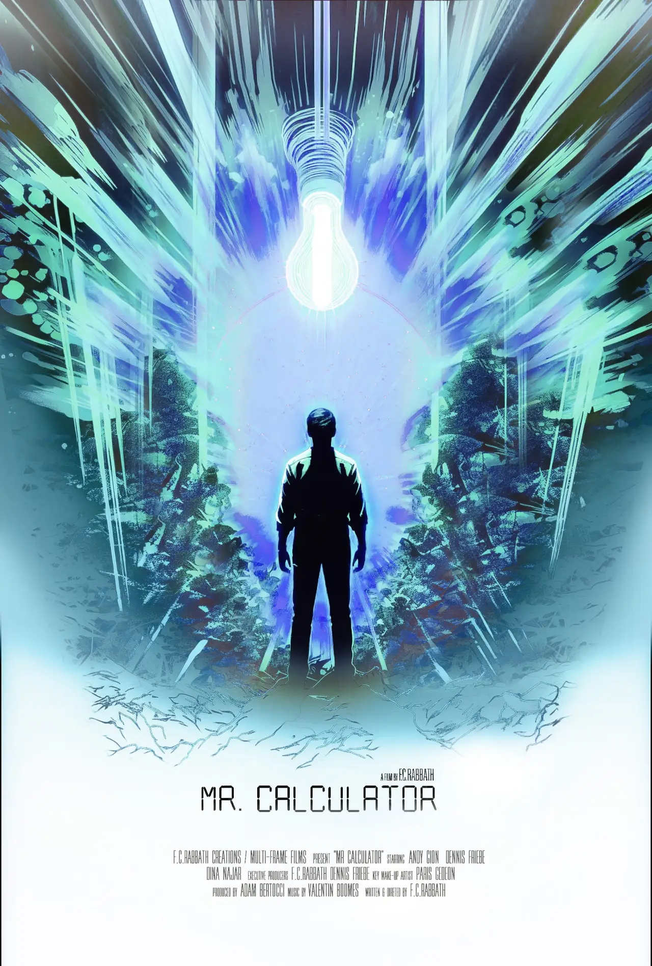 Plakat filmowy "Mr Calculator"