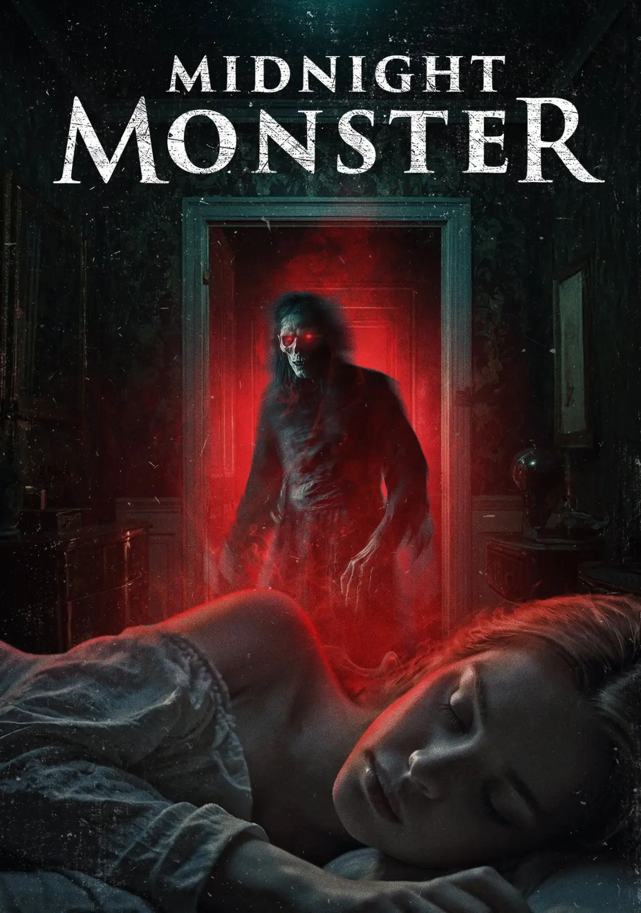 Plakat filmowy "Midnight monster"