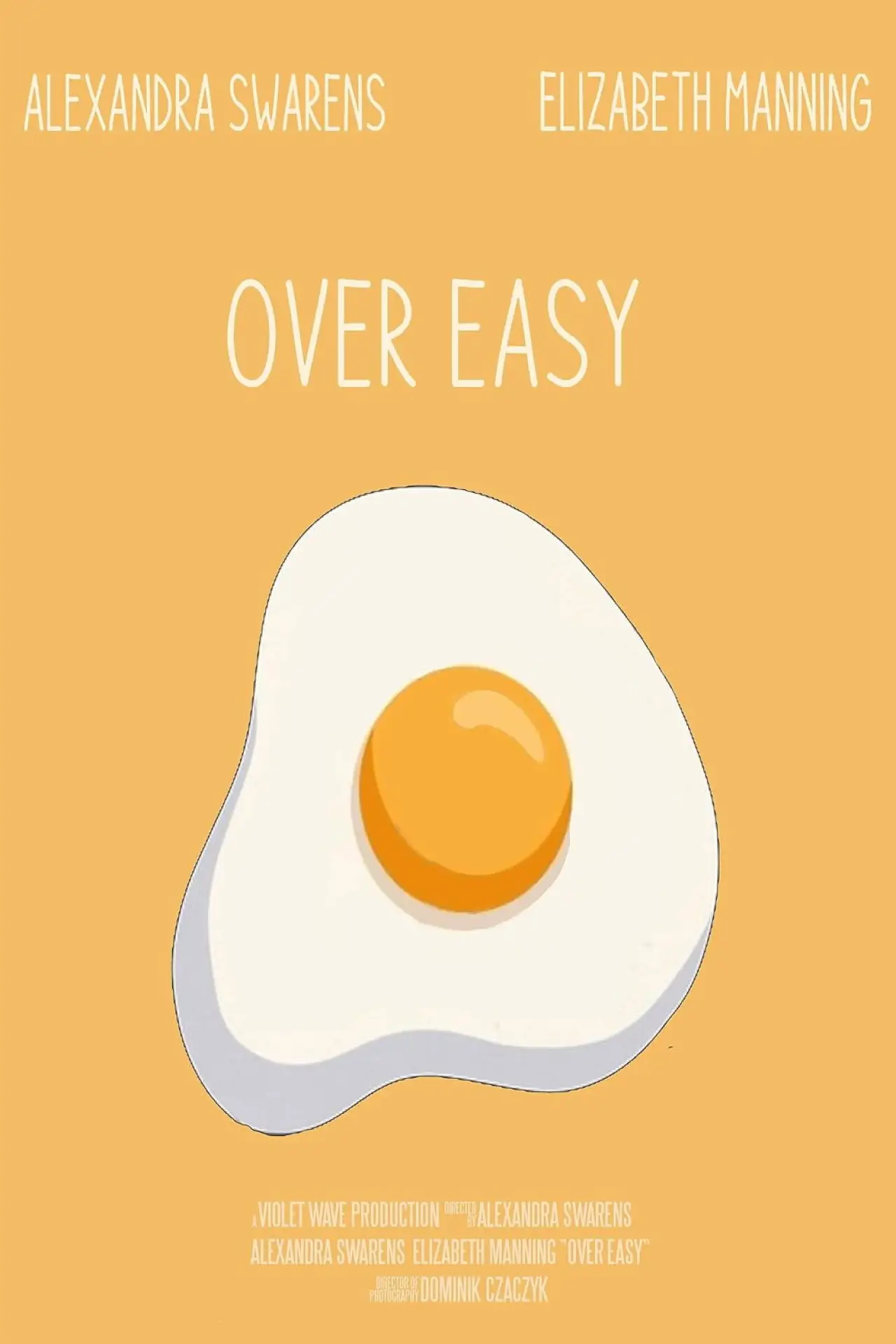 Plakat filmowy "Over Easy"