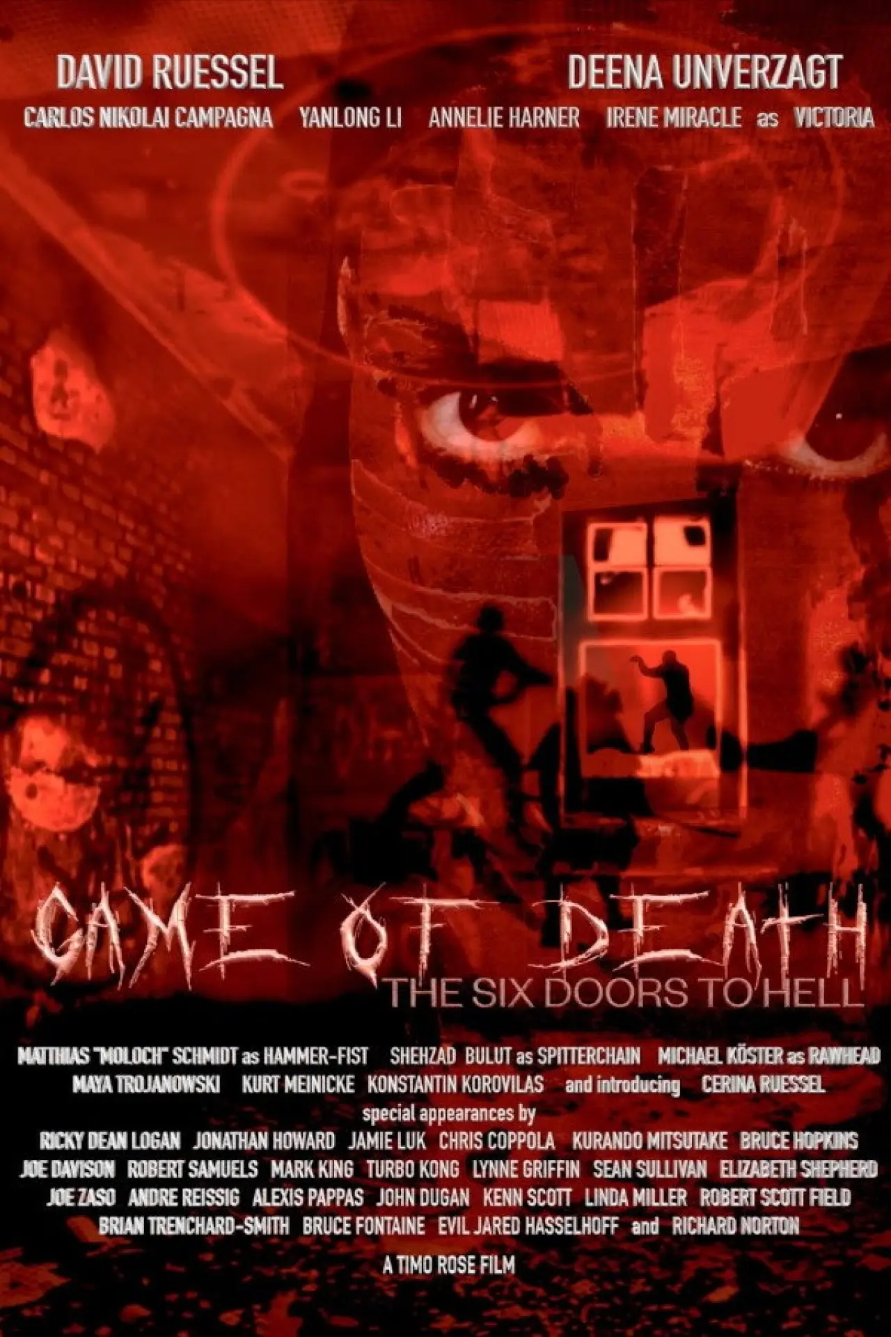 Plakat filmowy "Game of Death: The Six Doors to Hell"